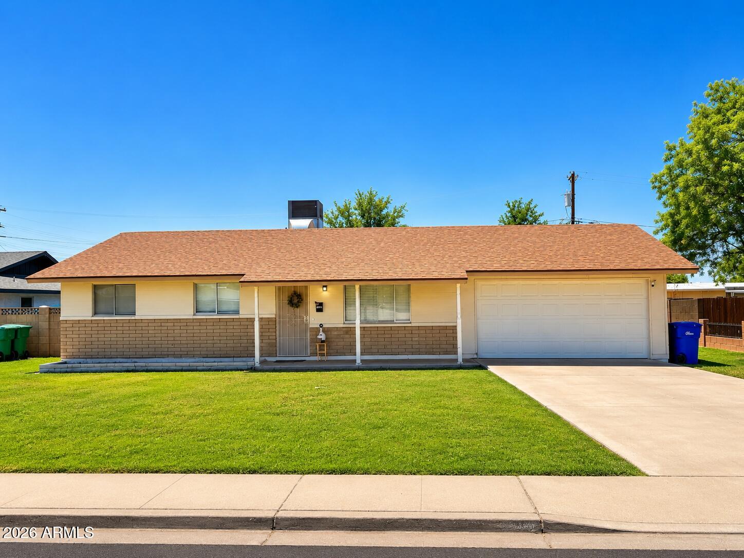 THE MOST  BEAUTIFUL HOME IN THE HEART OF MESA, NEWLY REMODELED IN A FAMILY  ORIENTED MATURE NEIGHBORHOOD, NEWER REMODELED 3 BEDROOMS 2 BATHS, QUARTZ  KITCHEN COUNTER TOPS, NEWER APPLIANCES THAT COME WITH THE SALE, HUGE LANDRY ROOM, ROOF 2019, A/C 2024 AND A THE MOST AMAZING  SPARKLING PEBBLE TECH POOL FOR THE ARIZONA SUMMERS TO ENTERTAIN FAMILY AND FRIENDS, IRRIGATION SAVE LOTS OF MONEY TO THE NEW OWNER, THIS HOUSE IS A MUST SEE.  LIMITED PICTURE TO PROTECT THE TENANTS  PRIVACY, DON'T MISS OUT ON THIS ONE.