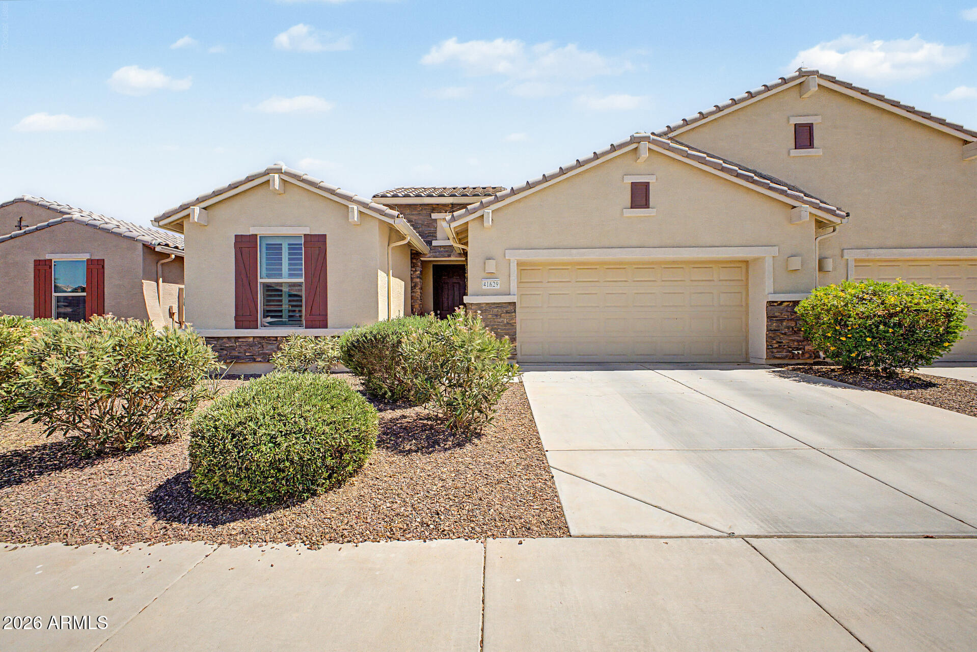 What if your next home felt like a vacation--every single day?  Tucked inside the highly sought-after, guard-gated 55+ community of Province, this beautifully maintained Valencia model may be one of those homes you'll know is special the moment you walk through the front door.
Built in 2016, this large residence offers split floorplan with 2 spacious bedrooms and a private office,  Designed for effortless living, this energy-efficient home is in true move-in-ready condition--not a project, not a fixer...just unpack and start enjoying life.  But here's what photos can't capture...  It's the peaceful feeling of waking up each morning in one of Arizona's premier active adult communities.  See More. The evening strolls around sparkling lakes. Friendly pickleball matches. Relaxing afternoons by the resort-style pools. Dinner with friends just minutes from your front door. The lifestyle here is every bit as impressive as the home itself.  Beyond the gates, you'll discover an incredible collection of amenities, including:
Resort-style pools and spa
Scenic lakes and walking trails
Pickleball and tennis courts
State-of-the-art fitness center
Beautiful parks and gathering spaces
On-site dining and social activities
A vibrant calendar of clubs, events, and entertainment
And perhaps the biggest surprise? This exceptional lifestyle comes at an incredibly affordable cost.
Homes in this condition--and in a community this desirable--don't come along often. If you've been waiting for a home that offers peace of mind, low-maintenance living, and a resort lifestyle every day of the year, this is one you'll want to experience in person.

Come see what everyone is talking about...because once you do, you may never want to leave.