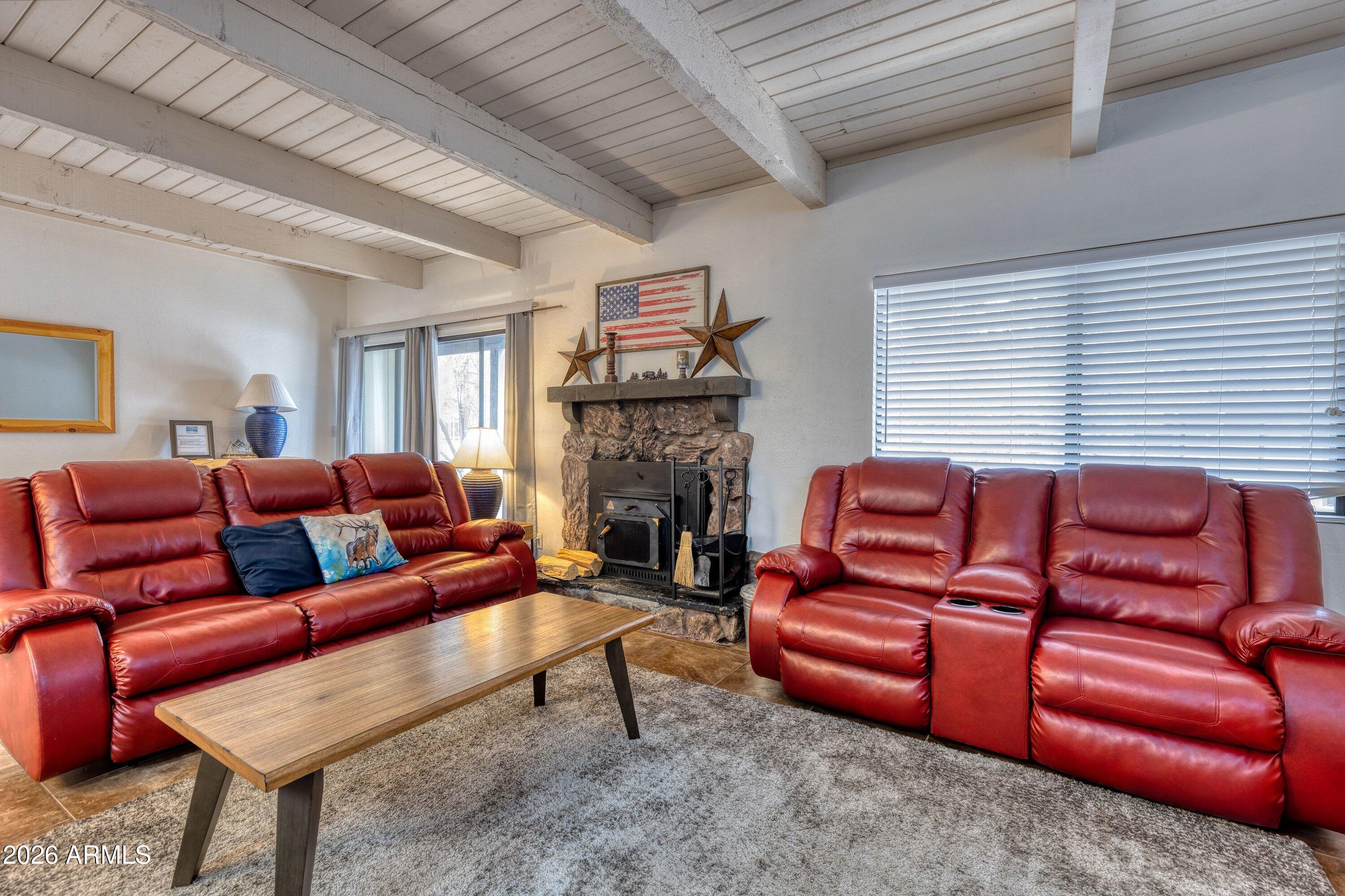 Tucked among the tall pines in Pinetop's beloved Sports Village community, this inviting mountain retreat feels like an instant exhale the moment you step inside. Whether you're escaping the summer heat, gathering with family for a cozy winter weekend, or simply craving a slower pace surrounded by nature, this home delivers the lifestyle people come to the White Mountains for.
Inside, the space is warm, welcoming, and thoughtfully designed for comfort and connection. 

The open living area becomes the heart of the home--where mornings begin with sunlight filtering through the trees and evenings wind down beside a crackling fire. There's room for everyone to spread out, yet it still feels intimate enough for quiet mornings with coffee and a good book. The kitchen is fully equipped and ready for everything from casual breakfasts before a day on the trails to full holiday meals shared with friends and family. Its layout keeps everyone connected, so the cook is always part of the conversation.

This lower level home features three comfortable bedrooms and two well-appointed bathrooms, the home easily accommodates family, guests, or extended stays. Each space is designed to feel restful--soft lighting, cozy textures, and that unmistakable mountain calm that makes sleep come easier here.

Step outside and you'll understand why people fall in love with this area. Crisp air, towering pines, and peaceful surroundings create a setting that feels worlds away, yet you're just minutes from golf, hiking, fishing, and all the recreation the White Mountains are known for. Summer days feel cooler, evenings feel quieter, and time somehow slows down in the best possible way.

The community itself adds to the experience--well-maintained, easy to navigate, and ideal for a lock-and-leave lifestyle when you're not in residence. Whether you're here full-time or part-time, life feels simple and low-maintenance.

This is more than a mountain condo--it's a place to reset, reconnect, and create traditions. A place where weekends turn into memories, and every season brings a reason to come back.

If you've been waiting for a mountain getaway that feels effortless the moment you arrive, this is the one.