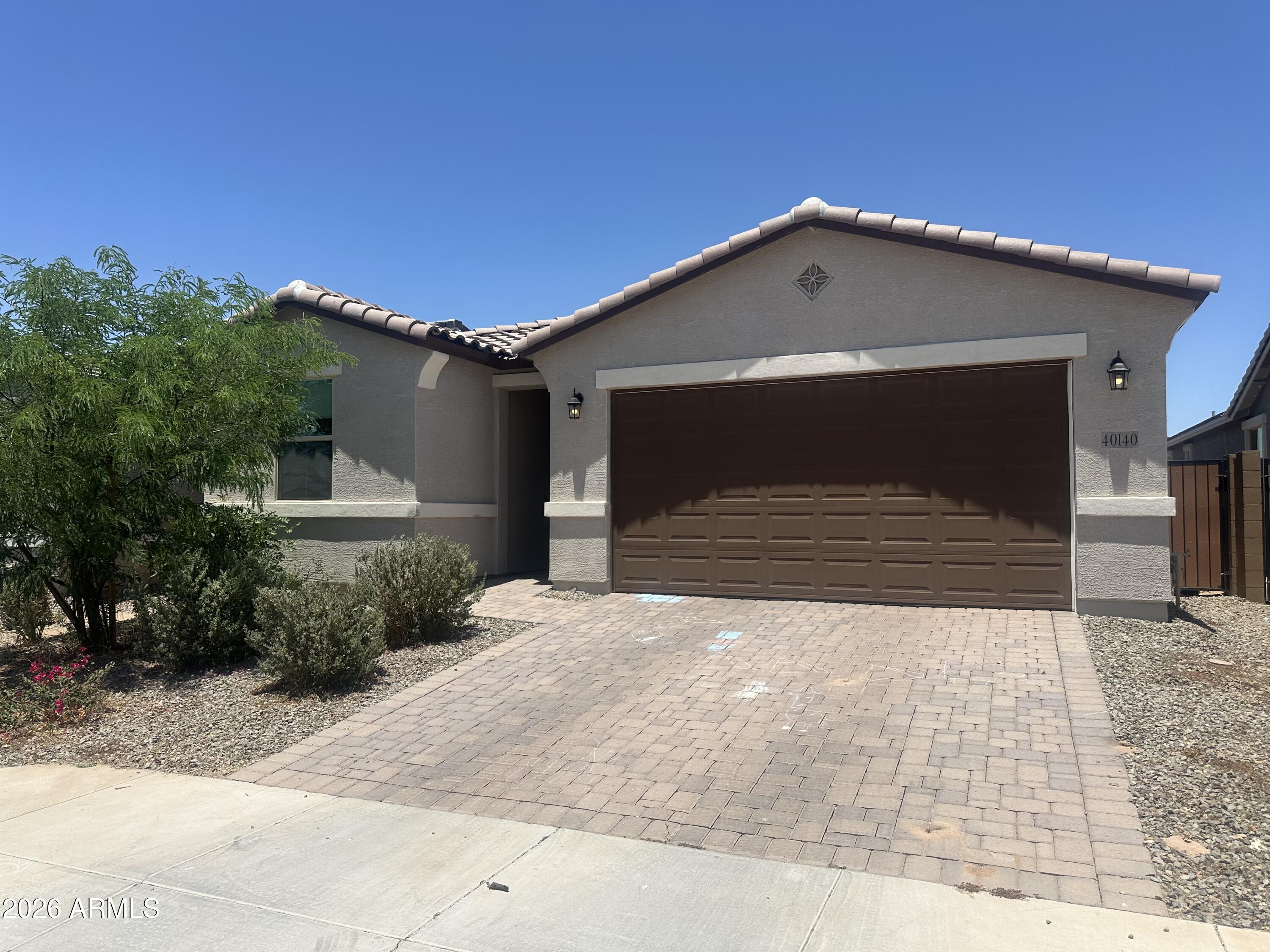 Check out this beautiful 4 bed, 2 bath residence now for sale in Rancho El Dorado! With a versatile ranch-style layout, the Peridot was designed with your comfort and lifestyle in mind! Great curb appeal, an easy-care front yard, a 2-car garage, and a paver driveway are just the beginning. A kitchen with a convenient center island overlooks a dining room and a great room with patio access. Wood-look flooring, modern light fixtures, and neutral palette throughout! You'll love the primary suite, showcasing soft carpet, a walk-in closet, and a private bath w/dual sinks. Add an extended covered patio for the perfect outdoor living space! Your new home is waiting for you, hurry and act now!