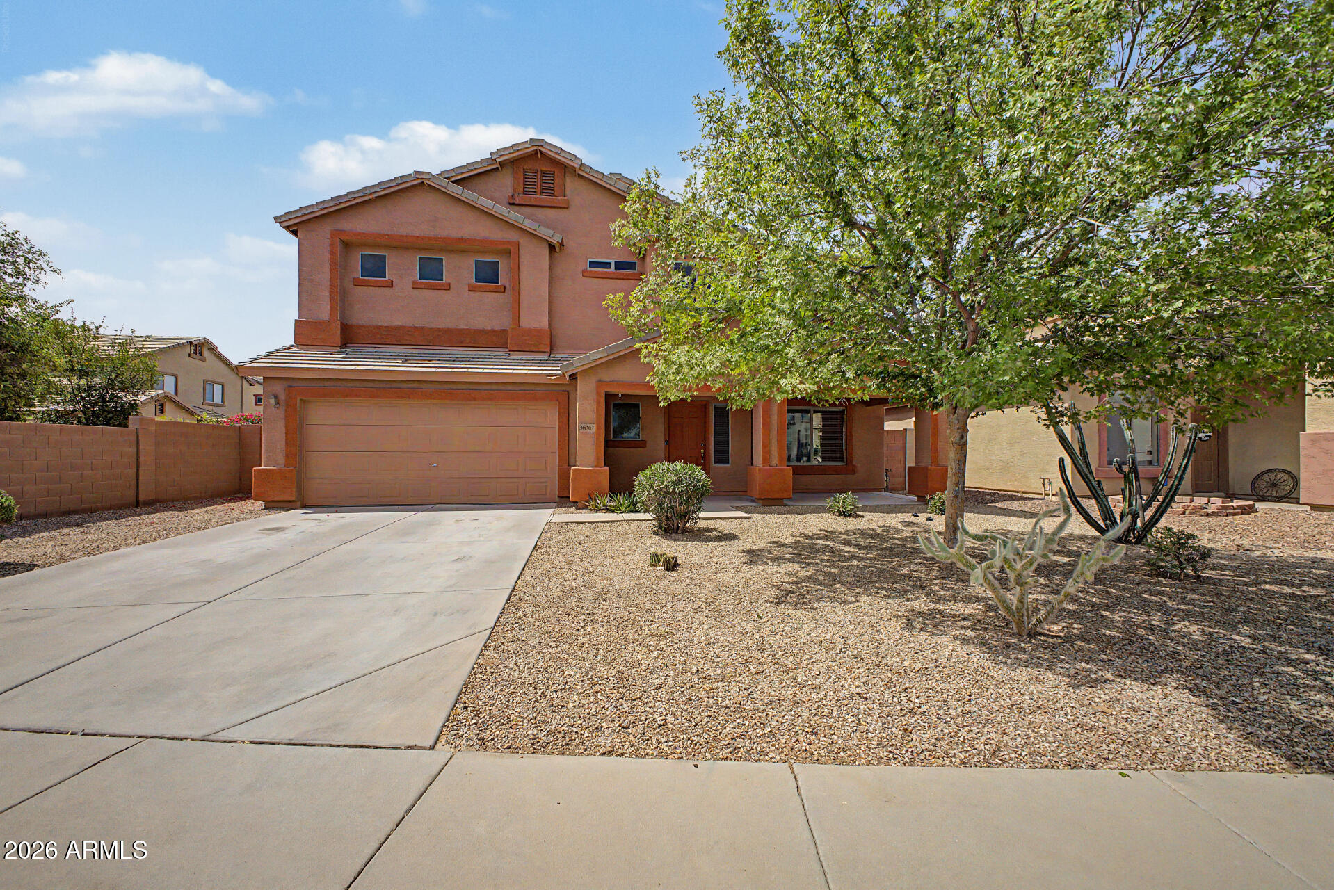 Check out this gorgeous 5 bedroom 2.5 bath heavily upgraded home with plenty of room for everyone. Located in beautiful Tortosa  the 2 story home has a huge kitchen. The living room has a built-in bar. Upstairs there is a spacious loft and laundry room. The master has his and hers walk in closet, separate tub and shower and dual sinks. Oversized garage and  low maintenance landscaping. Low payment leased solar. Close to schools, parks and shopping.