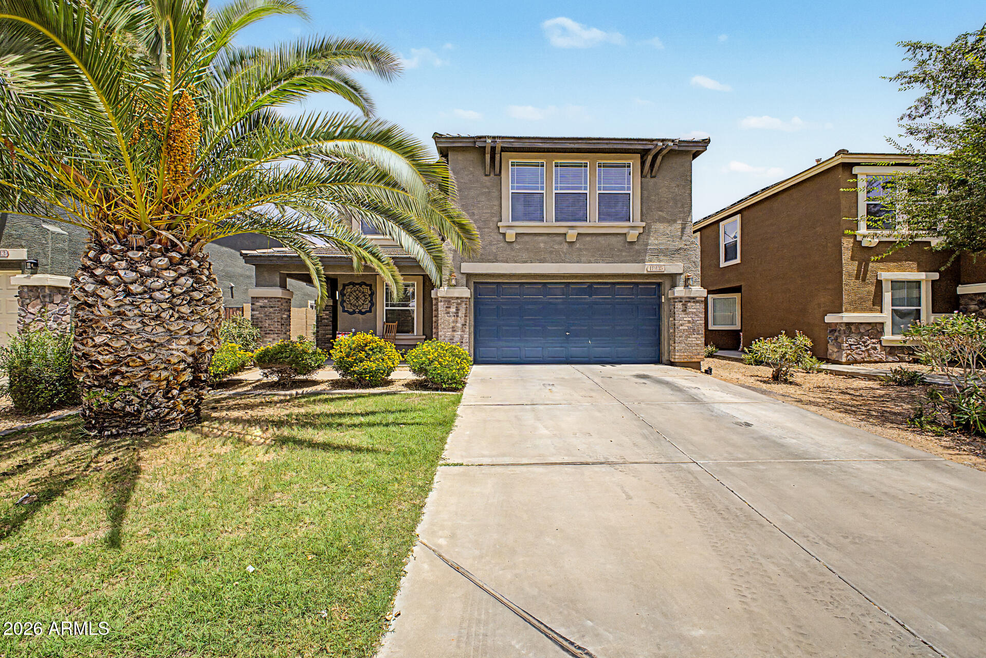 Welcome home to this beautifully maintained 4-bedroom, 3-bathroom residence that offers the perfect blend of comfort, style, and functionality. The  kitchen has granite countertops, ample cabinetry, and plenty of workspace for cooking and entertaining. Upstairs, you'll find a huge loft with walk out balcony that provides endless possibilities as a game room, media room, home office, or additional living space. Brand-new carpet throughout the home adds a fresh, inviting feel.
Step outside to your own backyard retreat, complete with a sparkling pool  with water fall and covered patio that's perfect for relaxing, entertaining, or enjoying warm summer days.