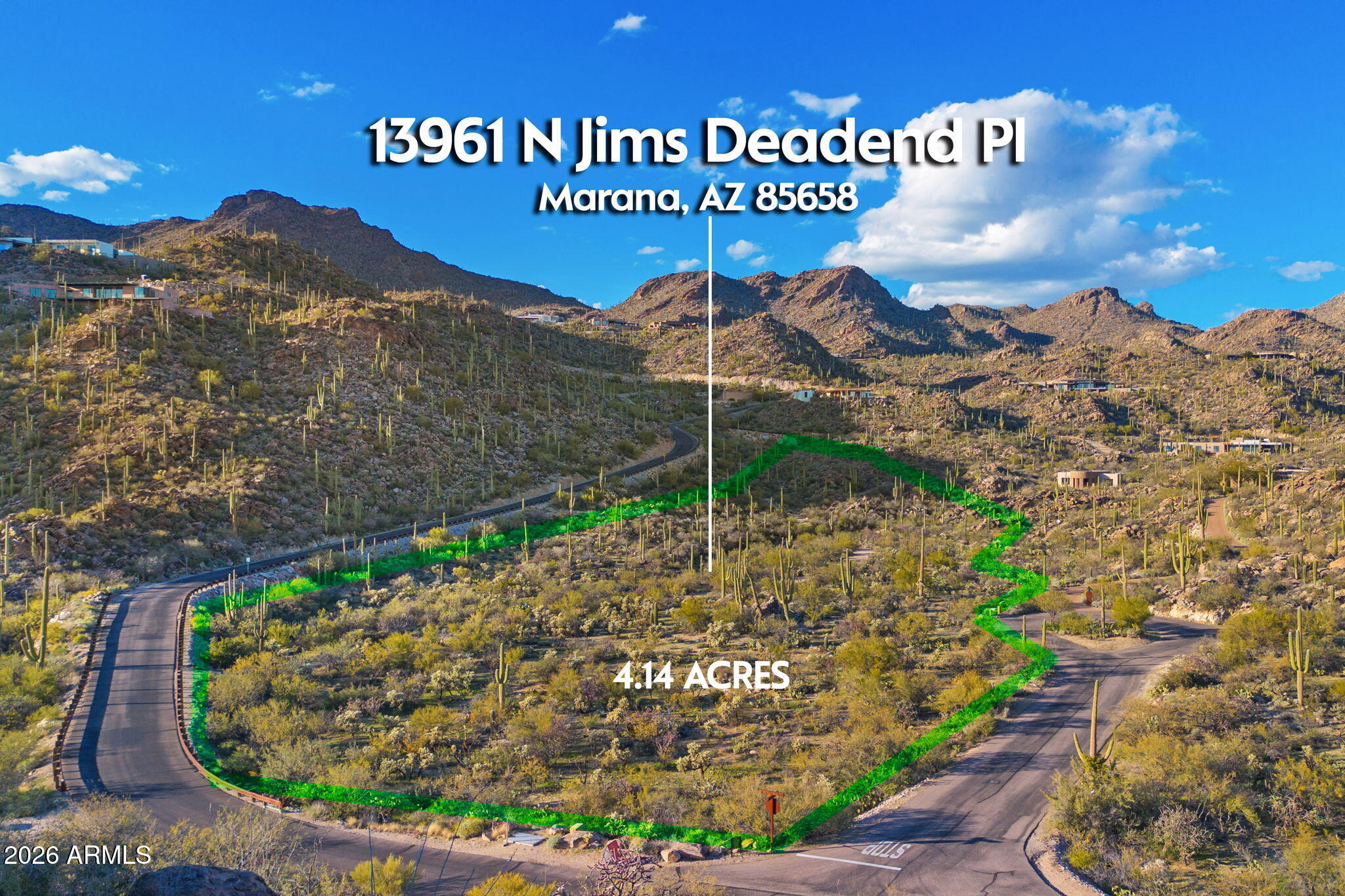 Rare opportunity to build a custom Southwest-style estate on 4.1 acres in Saguaro Ranch. This 4,337 sq ft residence offers refined desert living with thoughtfully designed indoor-outdoor spaces, dramatic architectural details, and an exceptional 8-car drive-through garage ideal for collectors and recreational use. Set within a private luxury enclave, the homesite provides space, privacy, and a true sense of retreat while remaining convenient to modern amenities. Architectural plans, renderings and build are included, offering a seamless path to bring this vision to life and create a legacy property
in one of Tucson's most sought-after communities.