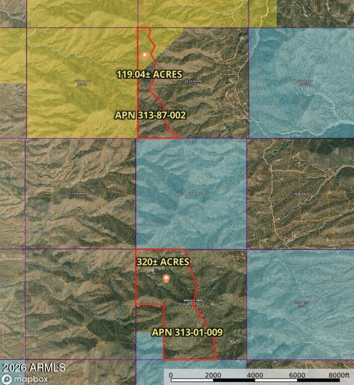 Peacock Mountains - Land