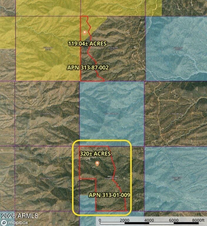 Peacock Mountains - Land