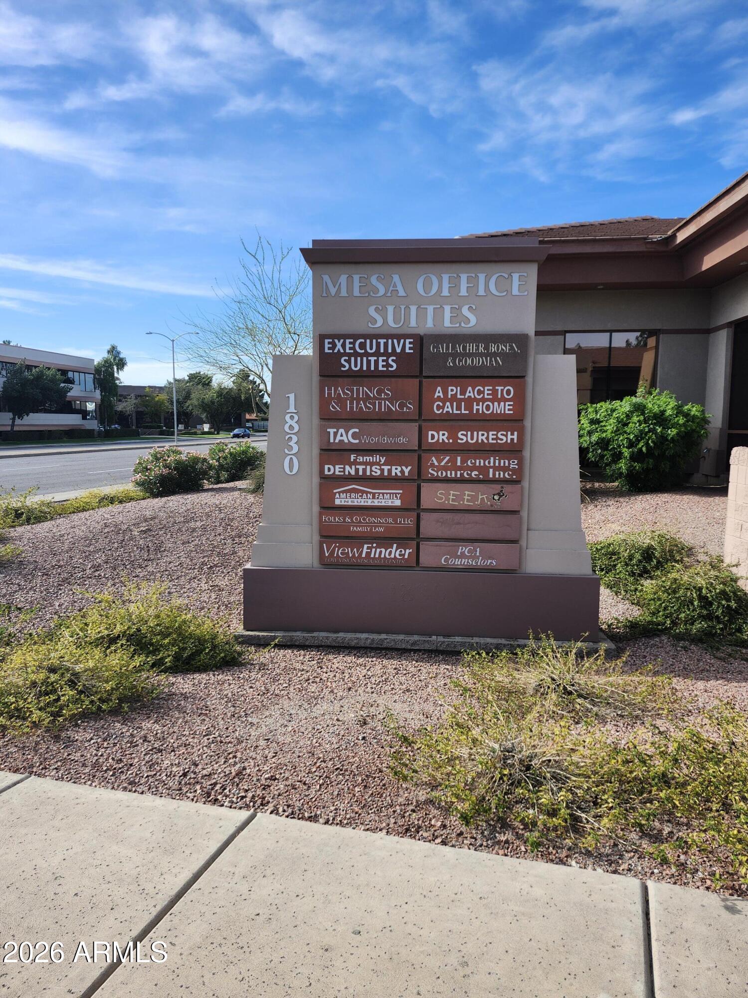 MESA OFFICE SUITE CONDO REPLAT OF BLDGS 1 3 6 7 - Commercial Sale