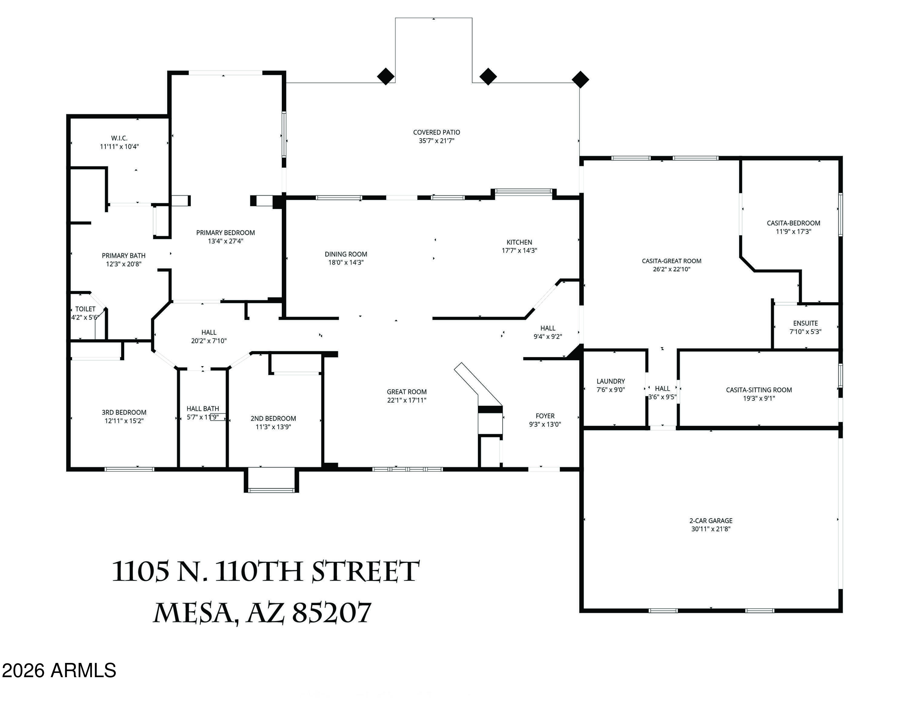 Custom home - 1.36 Acres - NO HOA - County Island - Residential
