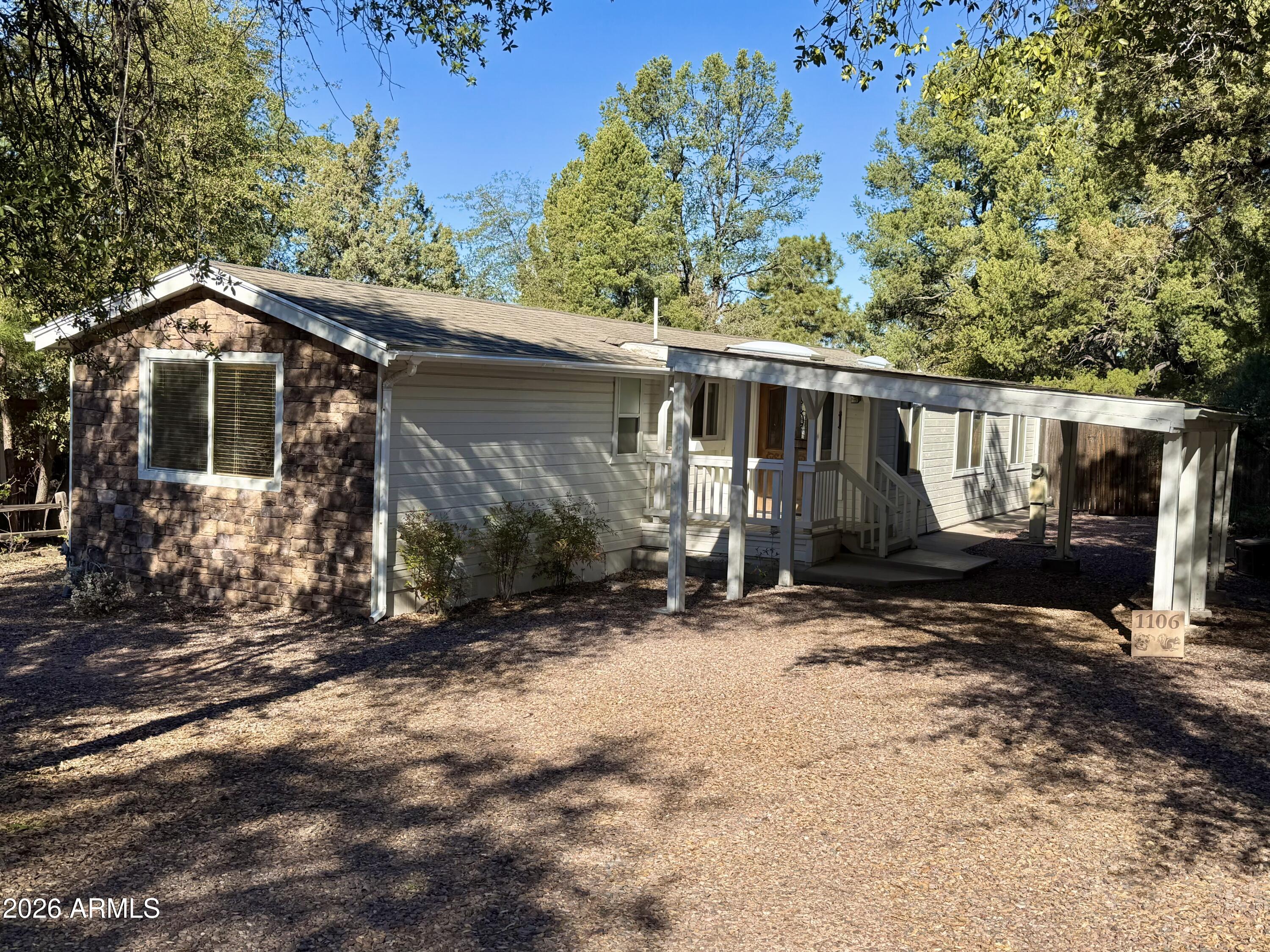 This beautifully maintained 2-bedroom + den retreat offers the perfect blend of mountain charm and modern comfort. Tucked away in a hillside neighborhood, the property features a large yard shaded by mature pines--ideal for enjoying crisp mountain air from your covered porch. Inside, you'll find tasteful finishes, a cozy kitchen, and a turnkey setup. Whether you're looking for a peaceful primary residence or a fully furnished, high-potential Airbnb, this home is ready for its next chapter.