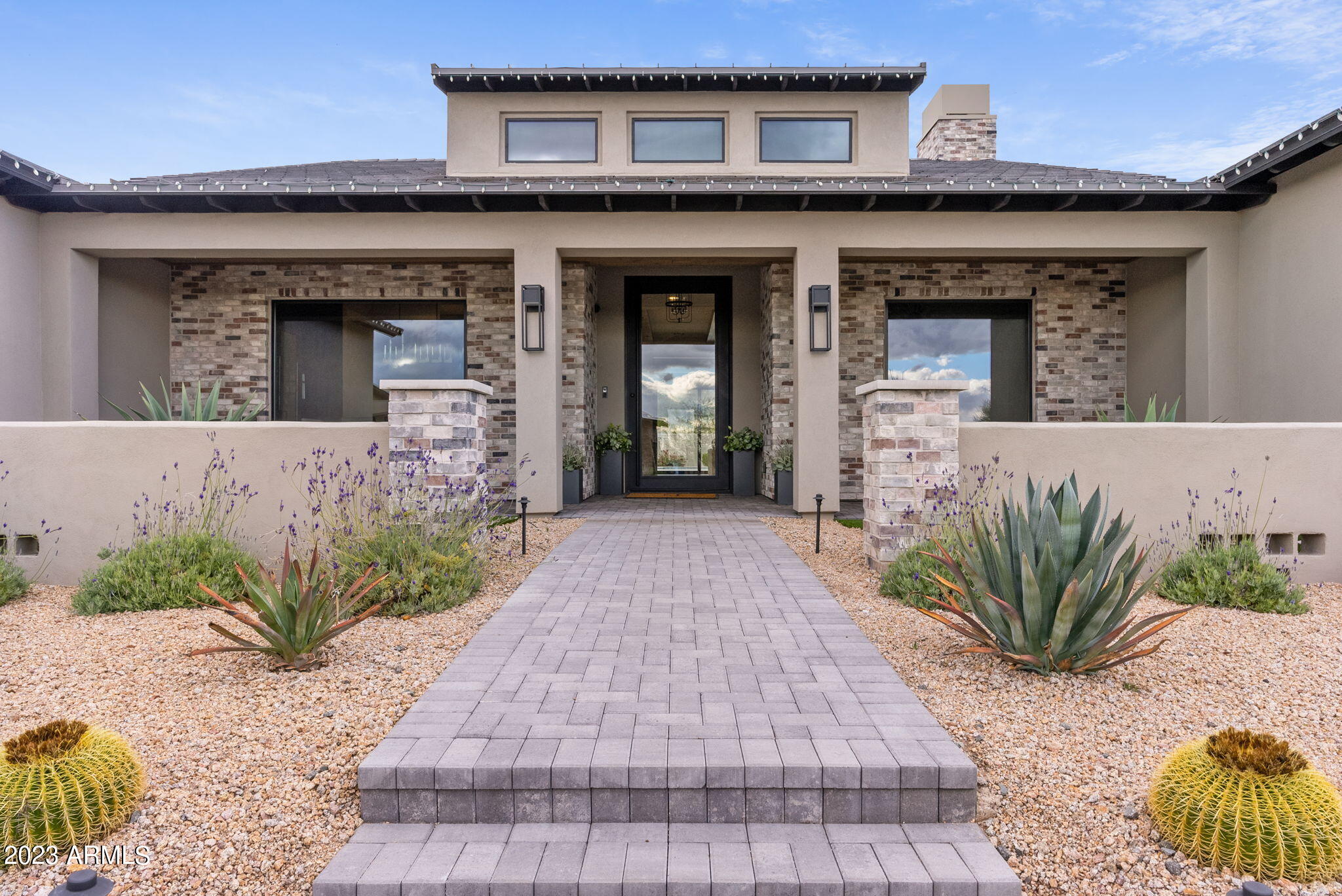 This newly 2020-built North Scottsdale oasis boasts trend-forward timeless interior designs. With a hidden pantry, a beautiful master closet, high ceilings, natural light, and an open floor plan. This large north-facing backyard is perfect for entertaining in style or relaxing in privacy. Enjoy luxury living and amazing views of Pinnacle Peak, all within minutes of award-winning golf at Troon North, Scottsdale National, DC Ranch, and Whisper Rock. Schedule a tour today & make it yours!