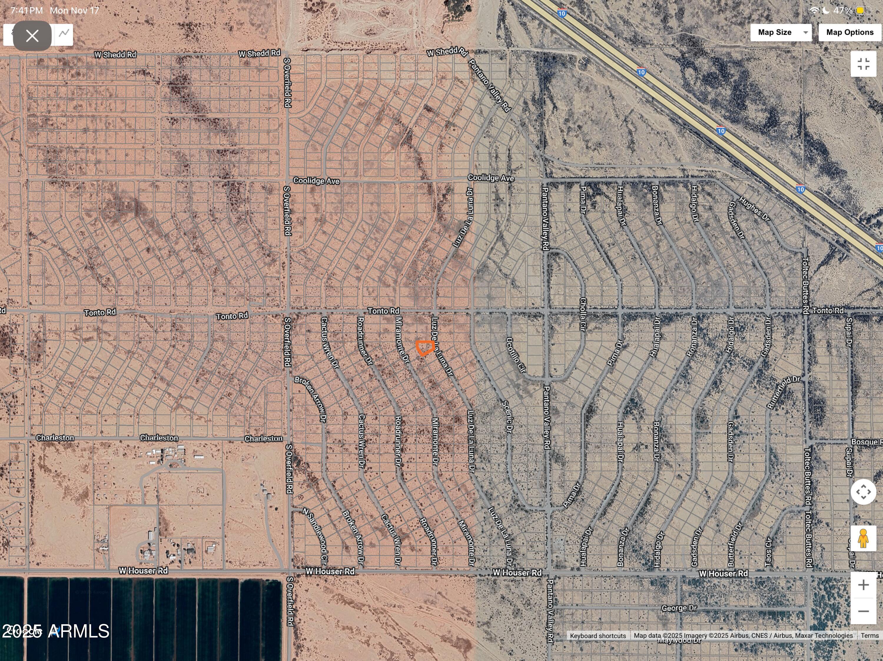TOLTEC/ARIZONA VALLEY UNIT FIVE - Land