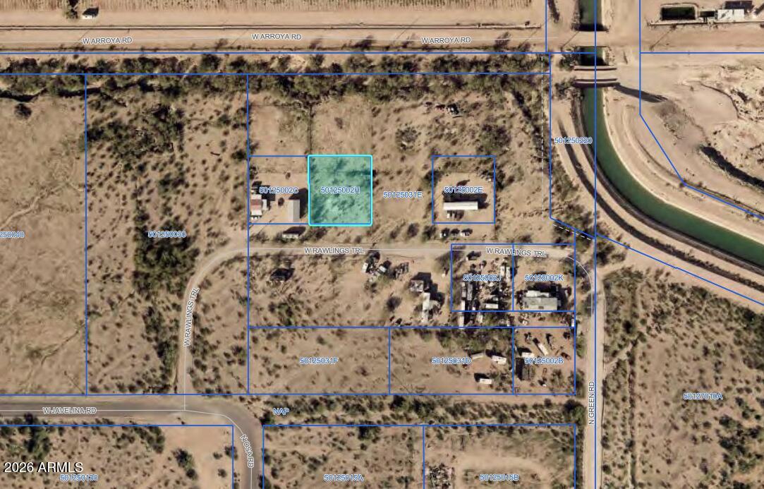 Discover your slice of the AZ desert! This 0.358-acre (15,603 sqft) Hidden Valley lot is a rare find: ELECTRICITY IS ALREADY AT THE PROPERTY LINE, saving you thousands! Surrounded by established homes, this flat, usable parcel takes the guesswork out of building. It's the ideal, low-maintenance footprint for a custom build or manufactured home--offering space and privacy without the heavy upkeep of a sprawling ranch. Enjoy mountain views and peaceful desert living, just a short drive from Maricopa's amenities via AZ-347. No HOA! Hauled water & septic required. Buyer to verify all utilities, zoning, and building requirements. Don't miss this build-ready opportunity!