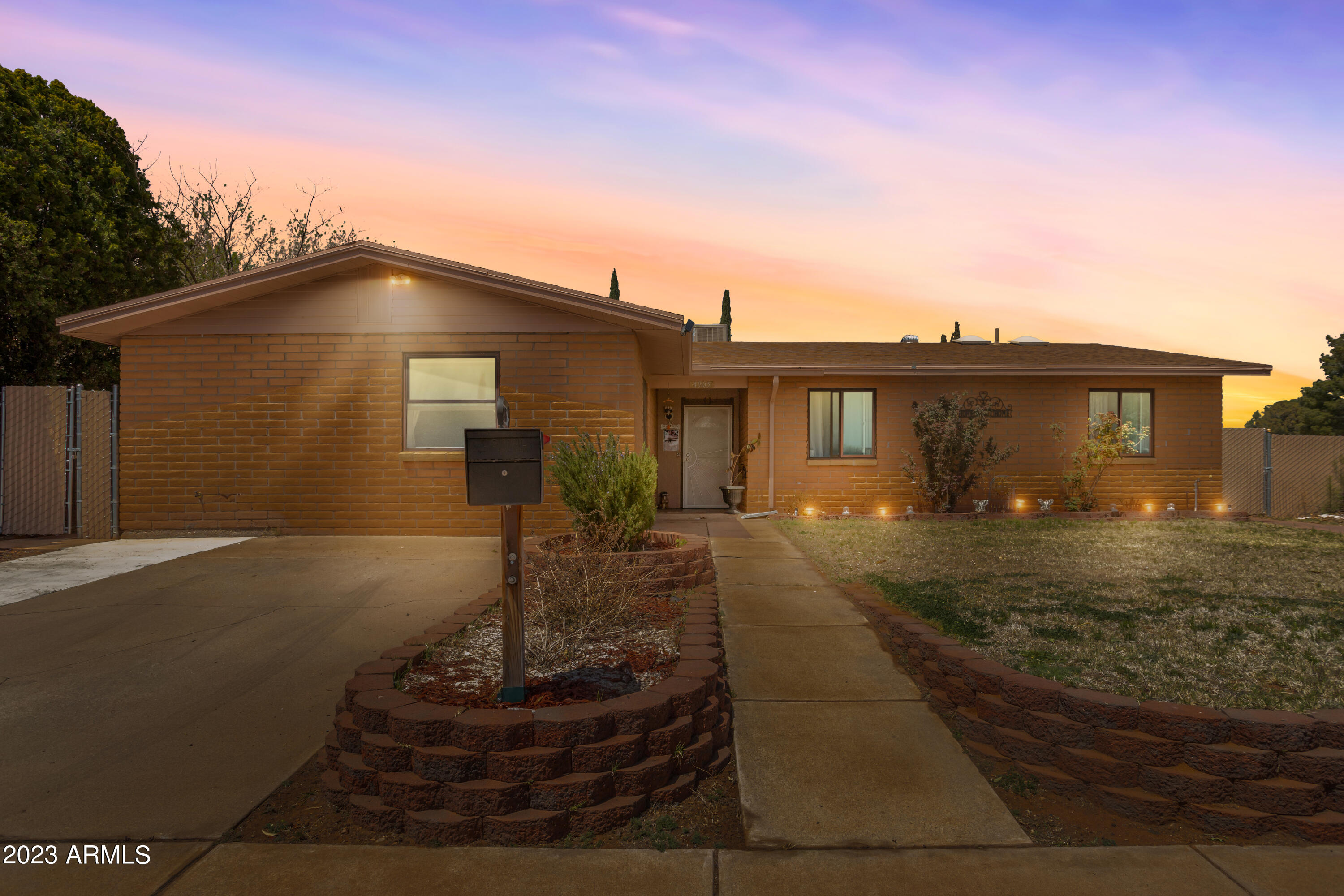 Welcome Home! This great house has so much space. 3 bedrooms, 2 bathroom with a bonus room fully heated and cooled and extra storage space in the converted garage space. Primary bedroom has been remodeled to have a walk in closet and beautiful on suite. This brick house also has a fireplace, eat in dining area off the kitchen. Out back you have a blank slate to make it your own. Included with this house is a storage shed in the backyard. Ready for you to call this place home. Schedule today for a private TOUR.