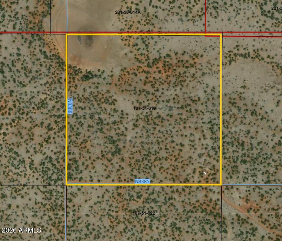 Beautiful 39.31 acre property with a mix of terrain, perfect for private, off-grid living. The south half is nicely dotted with Pinyon and Juniper, while the north half features high desert grasses, shrubs, and more juniper. A seasonal stock pond sits in the northwest corner along N8388. septic installed about midway of the property near the north border. Multiple potential building sites and plenty of space for livestock make this an inviting and versatile spot. 
The north corners are marked with survey pins. The south boundary is along N8385. See survey in documents. 50' perimeter easements for Idlewild parcels. 
Currently raw land and open range.