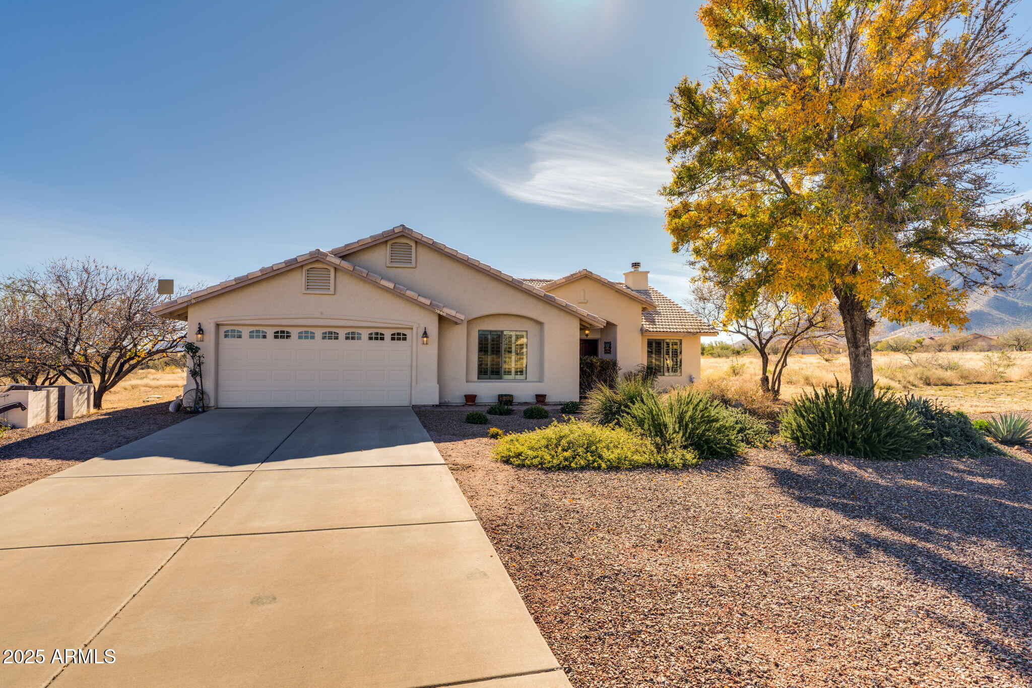 Welcome home to this inviting 3-bed, 2-bath residence in the gated 3-Canyons community - designed for comfort, functionality, and beautiful desert living. A dedicated office offers the perfect space for remote work, while the open kitchen flows seamlessly into the main living areas - ideal for everyday living and entertaining.

The cozy fireplace anchors the living room, complemented by abundant natural light throughout. Step outside to a thoughtfully landscaped backyard with mountain views and wiring already in place for a future hot tub - your own private retreat under Arizona skies.

As an added bonus, internet service is included in the HOA, making work-from-home and streaming a breeze. This home blends practicality, comfort, and scenery in a setting you'll love coming home to.