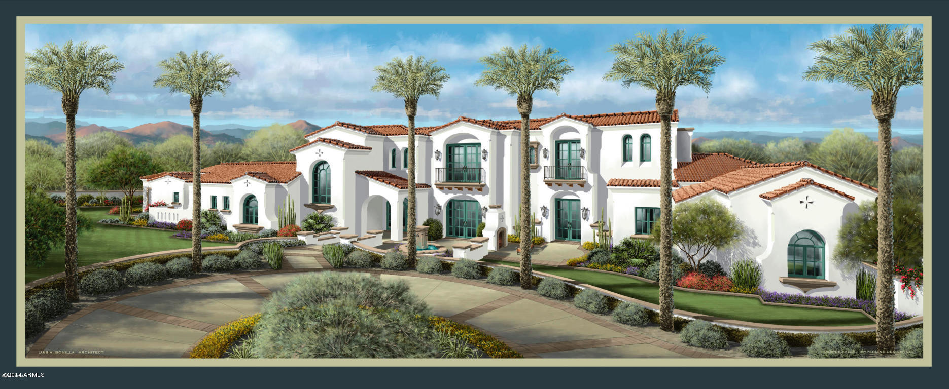 Design your dream home with Sonora West Development! Take your opportunity to customize your next home. Plans have been drawn, but it's not too late to make any changes. The designed home is 5 Beds, 5.5 baths,  5,700+ sqft. Magnificent views of Camelback Mountain and Mummy Mountain. The home is inspired by the great estates of Santa Barbara and can have a separate guest quarters. The lot is situated on a 1+ acre cul-de-sac lot in the heart of Paradise Valley.