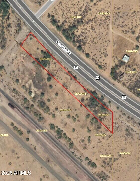 Incredible opportunity in the heart of downtown Morristown! This 1.55-acre commercial lot is situated on Grand Avenue, diagonal from the Post Office—offering exceptional visibility and access. The parcel is zoned for a variety of commercial uses and may be combined with adjacent lots to create a much larger development footprint.
Enjoy stunning desert views and unforgettable sunsets—an ideal setting for staff and customers alike. With its strategic location and potential for expansion, this property is perfect for retail, office, service businesses, or mixed-use development.