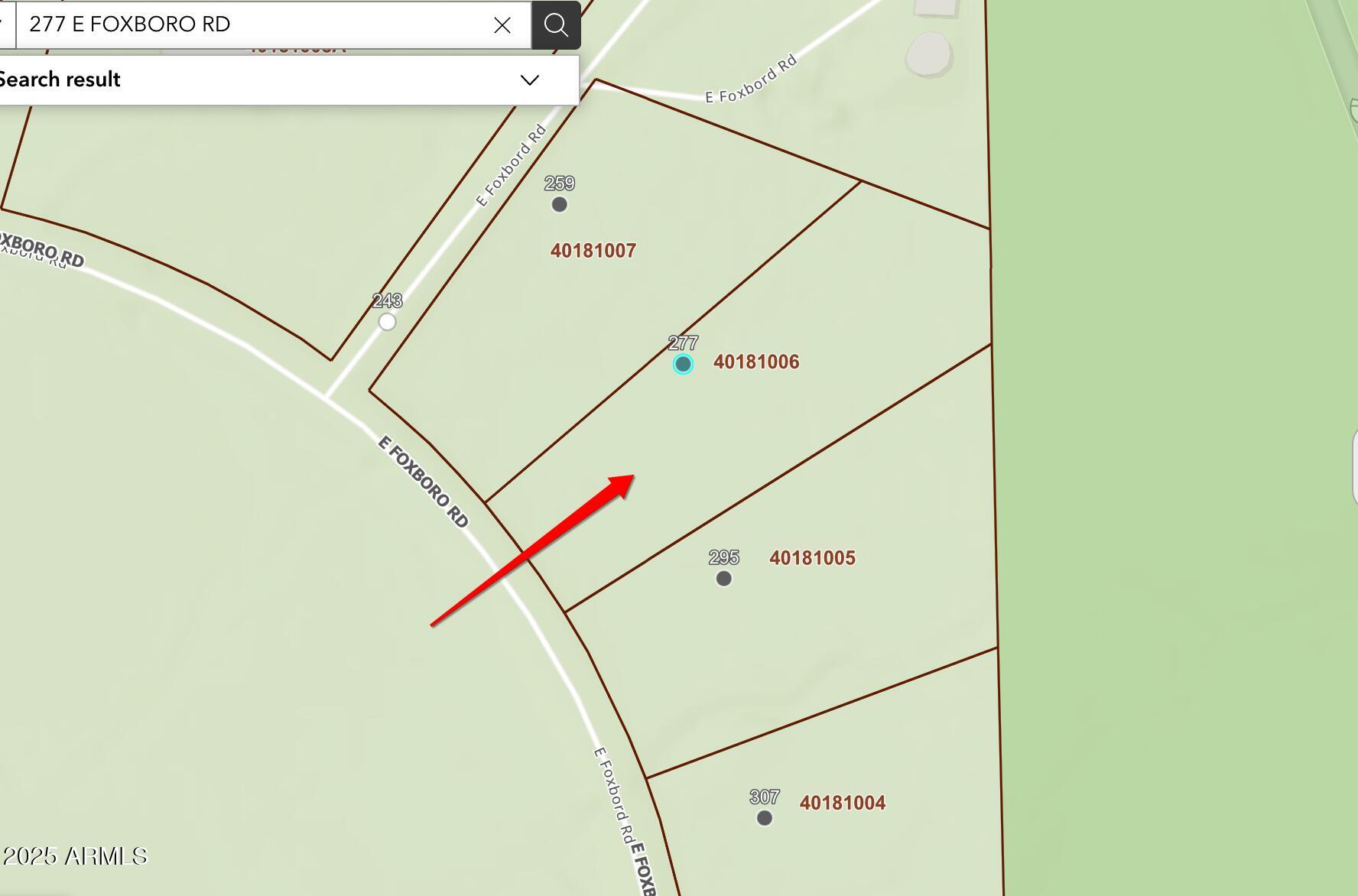 FOXBORO RANCH ESTATES - Land