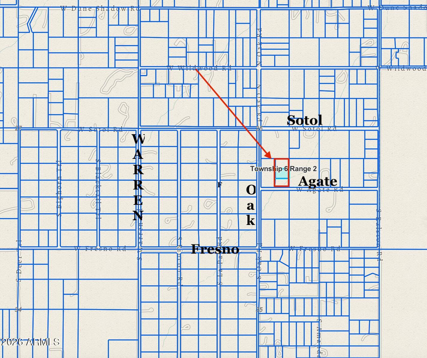 Hidden Valley Estates Unit 1 E 1/2 lot 101, parcels 1,2,3 - Land