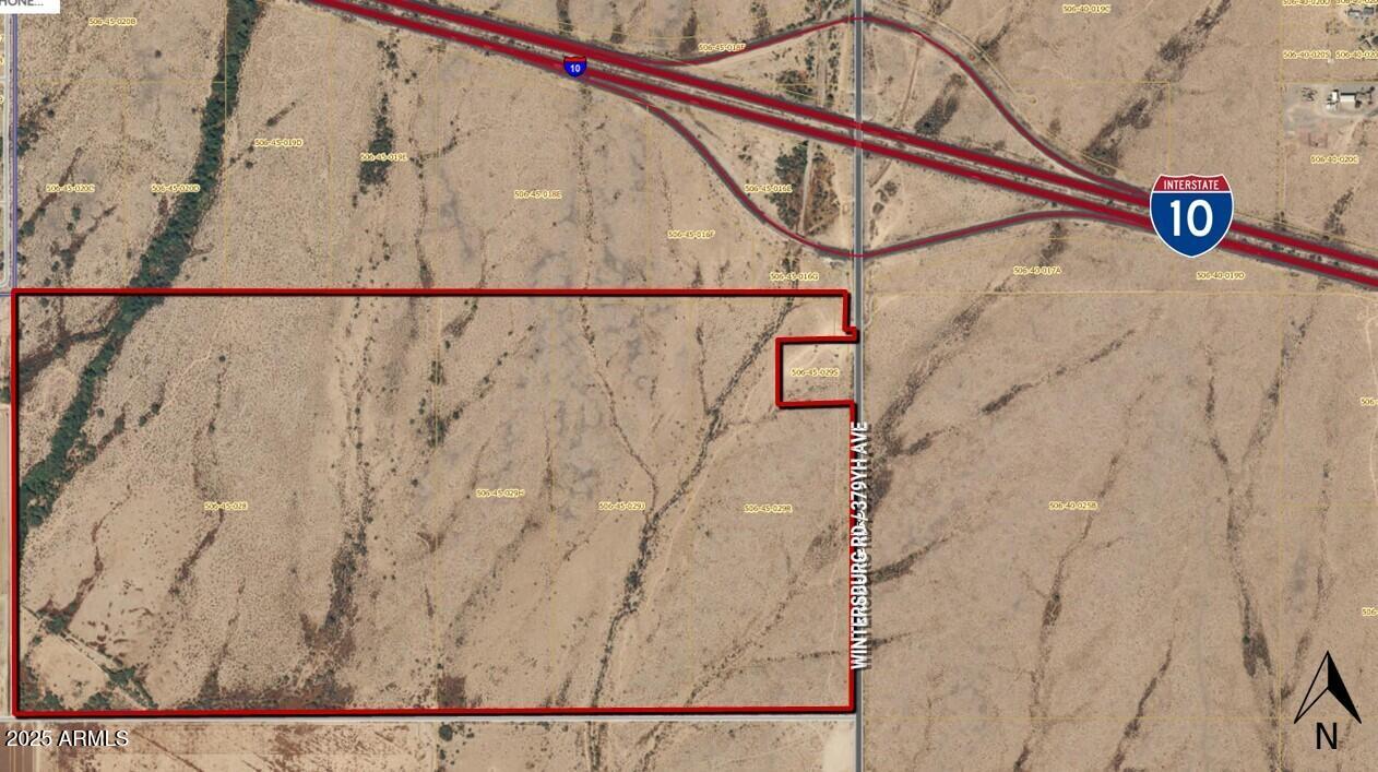 *Fantastic opportunity for multiple uses such as Data Center, Industrial, Outdoor Event Venue, Motorsports Park, Mixed-Use Commercial, and many other uses. * Easy access off of Interstate 10 with a built out traffic interchange at Wintersburg Road. * 
Multiple planned communities within close range of the property.