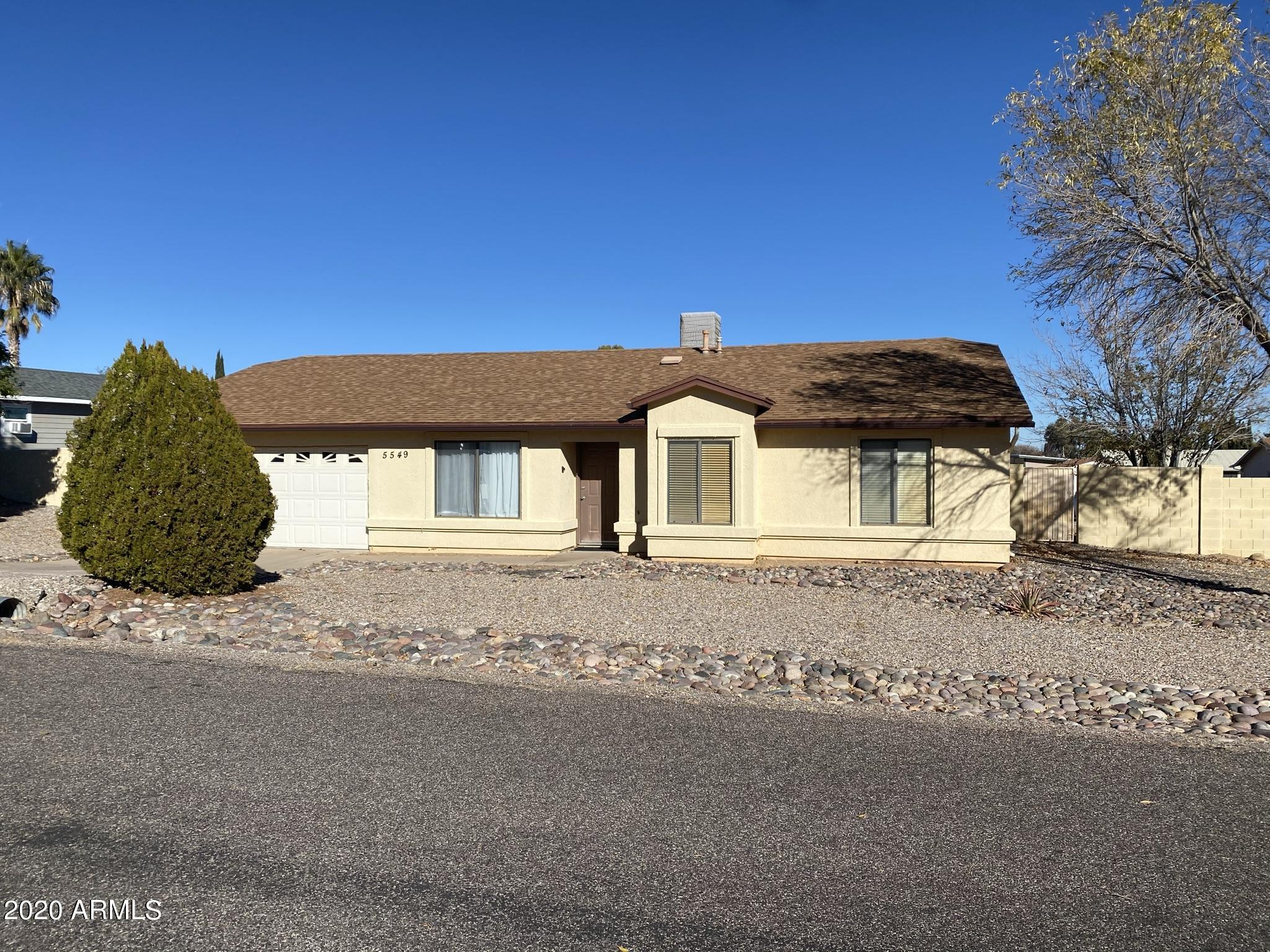 This 3 bedroom 2 bath, 2 car fully finished garage, 1445 sq ft home is being sold AS-IS 
It has a spacious Livingroom, great kitchen, and large dining area... ceiling fans in every room and tile wrap around showers... The backyard has a huge covered patio and this home is located perfectly for some amazing mountain views!!! 
Call today for your private viewing