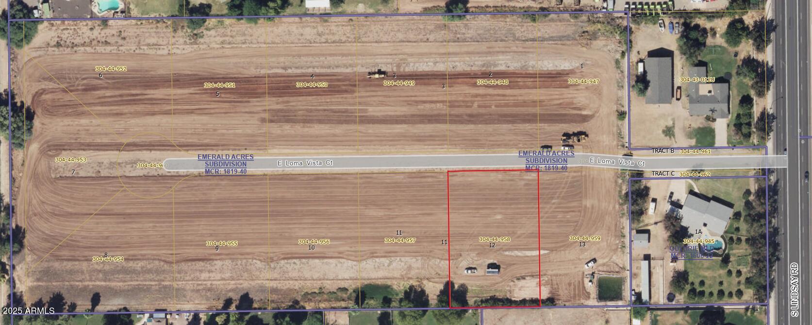 EMERALD ACRES SUBDIVISION - Land