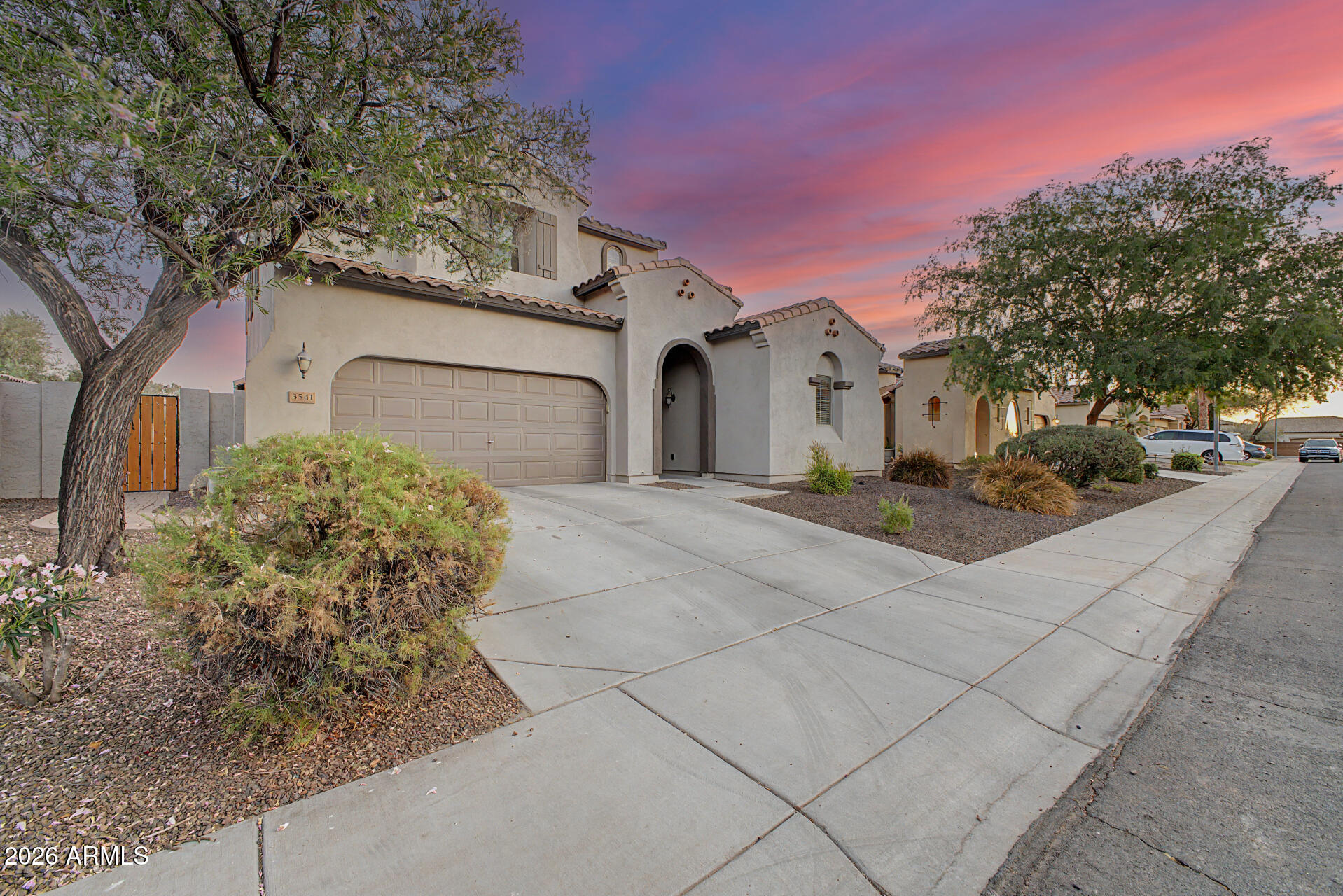 Welcome to this beautifully maintained home on a quiet cul-de-sac in the highly sought-after Old Stone Ranch community of South Chandler. With 3,303 square feet, this spacious 5-bedroom, 3-bath residence offers a flexible, comfortable floor plan. A downstairs bedroom and full bathroom provide an ideal setup for guests, multi-generational living, or a home office. You'll immediately appreciate the pride of ownership, curb appeal, and inviting layout for everyday living and entertaining. The kitchen opens to living areas filled with natural light, creating a perfect gathering space. Upstairs, the oversized primary suite is a relaxing retreat. The large bonus room can serve as a game room, media room, home gym, kids' playroom, or additional living area. Enjoy the lifestyle of Old Stone Ranch with scenic lakes, greenbelts, walking paths, parks, playgrounds, and tree-lined streets. The home is conveniently located near Loop 202, the Price Road Tech Corridor, Intel, Wells Fargo, Northrop Grumman, shopping, dining, and top-rated Chandler Unified schools, including Arizona College Prep and Hamilton High School. This home blends space, functionality, and location in one of Chandler's most desirable neighborhoods.