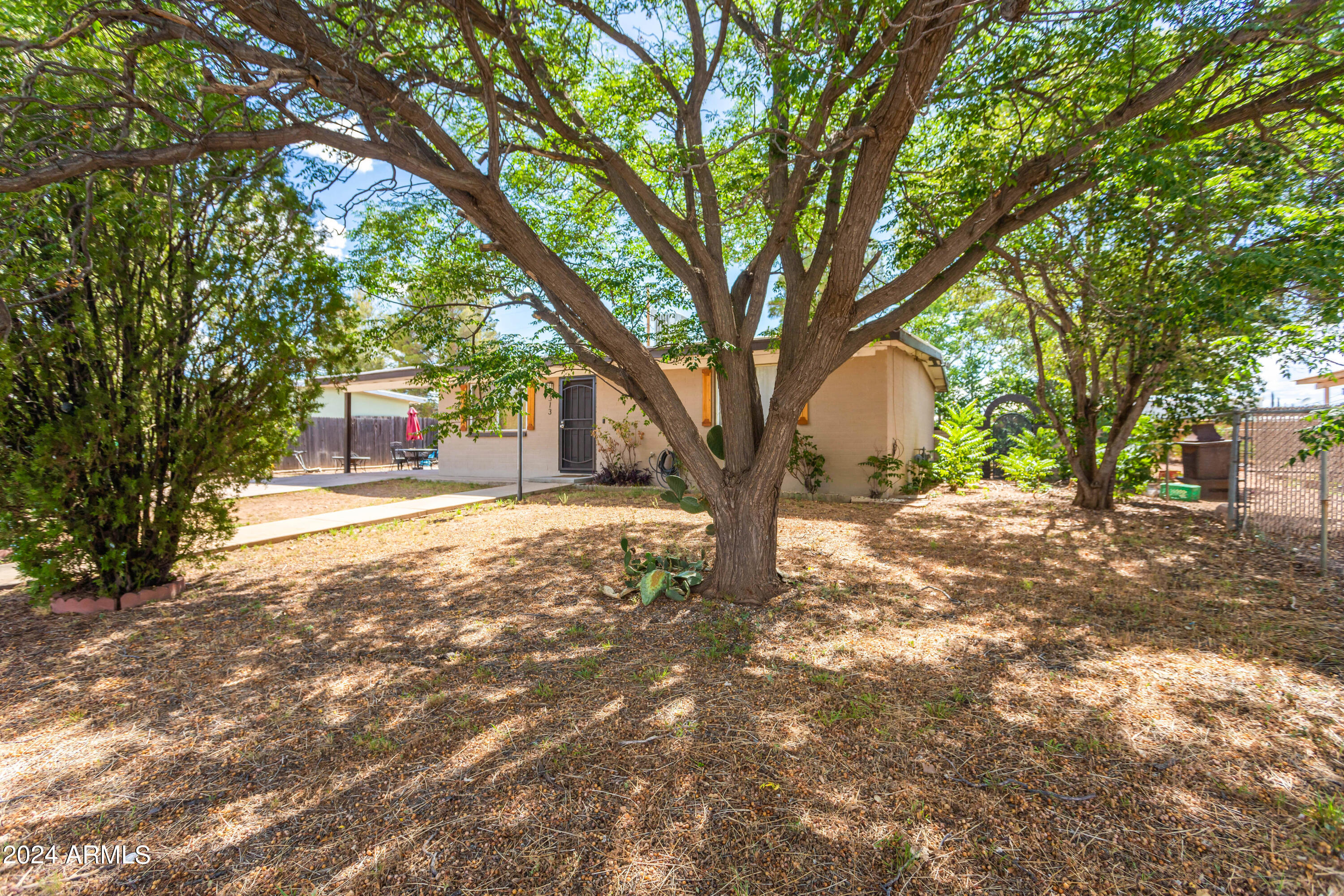 Welcome home to your sweet escape of the hustle and bustle of Sierra Vista, but still close to all the wants and needs. This gem is located in Huachuca City and it is a perfect place to call home. Situated with 3 bedrooms and 2 bathrooms, you will find good-sized bedrooms and a master that is the best get-away at the end of the day. Cooking in this delightfully upgraded kitchen will make the daily chore just that much more enjoyable. Indoor laundry room is a bonus for this area.  Large fenced in yard for all your outdoor enjoyment and entertainment. You will want to see for yourself how special this place is.