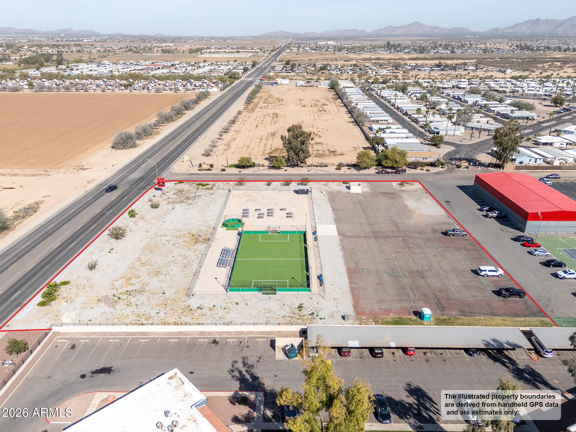 A PARCEL OF LAND LOCATED IN THE SOUTHWEST QUARTER - Land