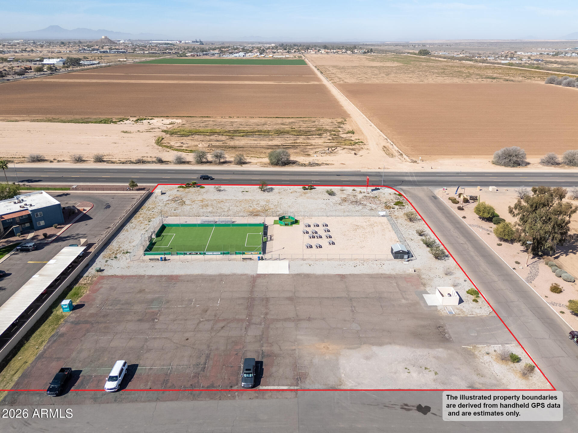 A PARCEL OF LAND LOCATED IN THE SOUTHWEST QUARTER - Land