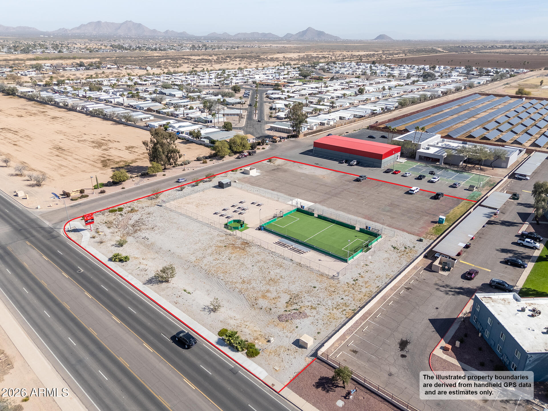 A PARCEL OF LAND LOCATED IN THE SOUTHWEST QUARTER - Land