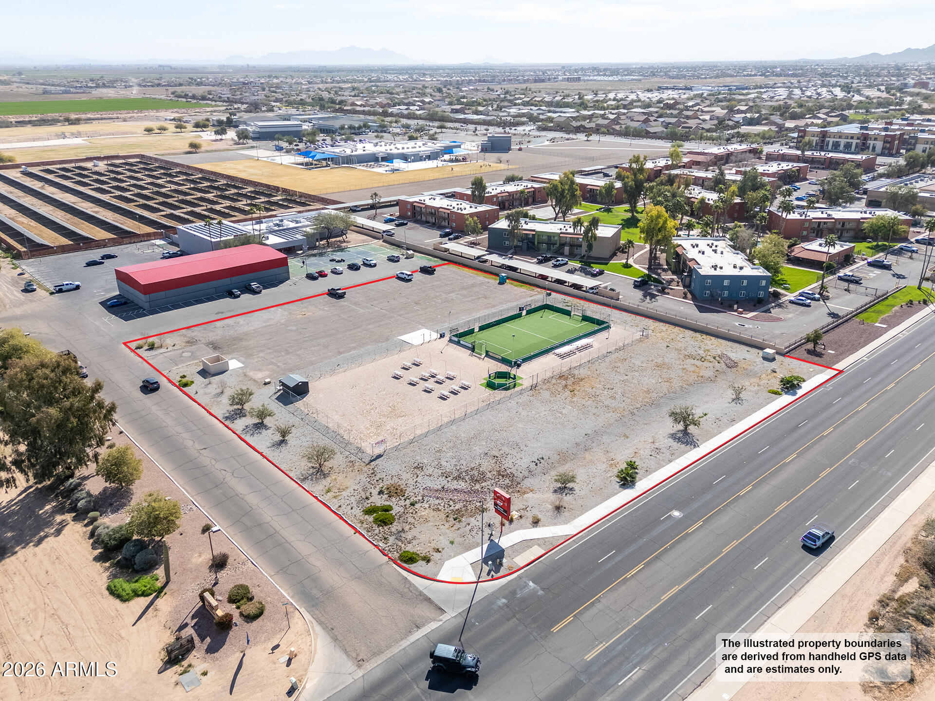 A PARCEL OF LAND LOCATED IN THE SOUTHWEST QUARTER - Land