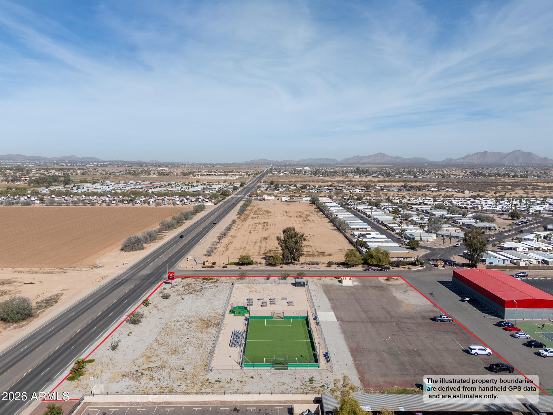 A PARCEL OF LAND LOCATED IN THE SOUTHWEST QUARTER - Land