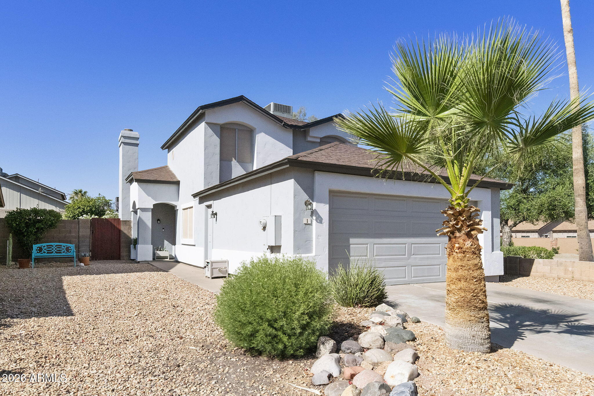 Here's your new family home with room for everyone! Downstairs floor plan includes kitchen, breakfast nook, living room, and large master suite with full bath. Upstairs has 3 bedrooms and and full bathroom. Enjoy the large backyard with matured trees and a beautiful gazebo perfect for entertaining, There's a 2-car garage and indoor laundry. This home is located in the Gilbert Unified School District, near Dana Park and some of the best shopping and dining spots in the Gilbert / Mesa area. Easy access to freeway. Amenities include a community pool and basketball court, perfect for outdoor family fun. Active on Friday 06/12/2026.
