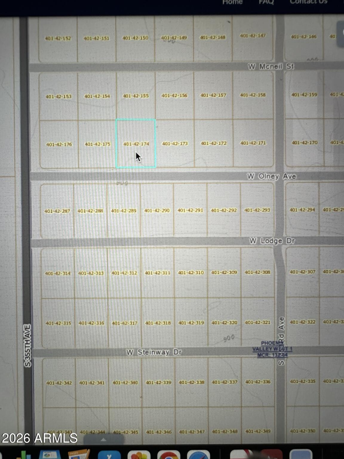 PHOENIX VALLEY WEST 1 - Land