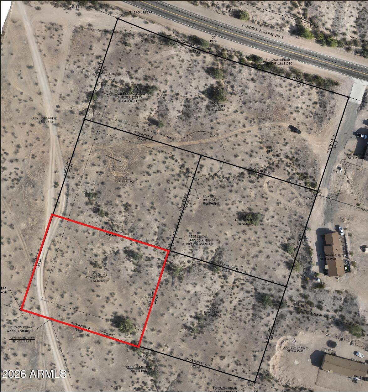 SURVEY OF SECTION 28 T2N R5W PARCEL 1-16 - Land