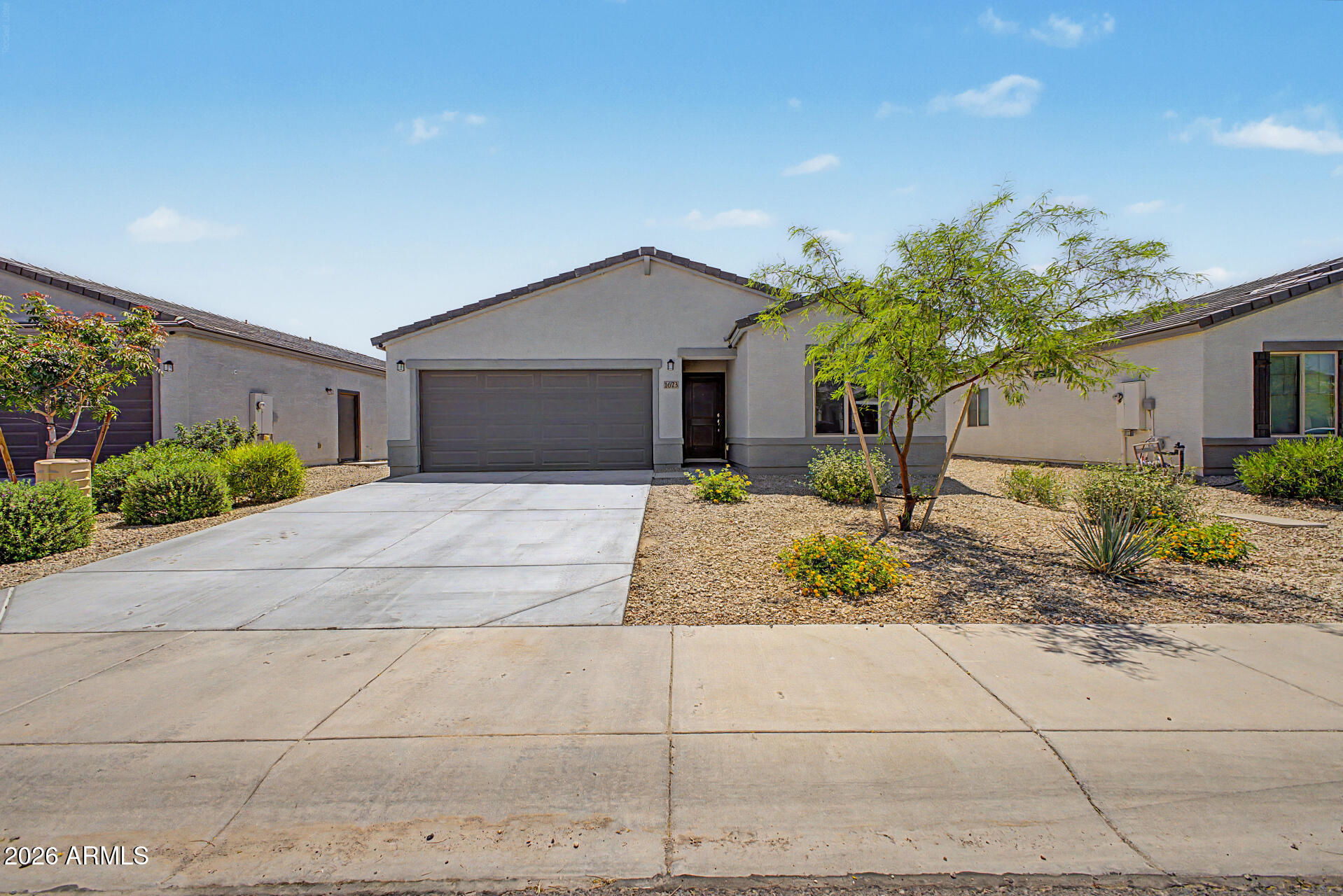 Fantastic opportunity to own this charming 3-bedroom, 2-bath residence in Cross Creek Ranch! You'll be delighted by the appealing open layout with high ceilings, a soothing palette, a harmonious blend of soft carpeting and tile flooring, and sliding door access to the backyard for seamless indoor-outdoor flow. The gourmet kitchen comes with granite counters, crisp white cabinetry, recessed lighting, stainless steel appliances, a pantry, and an island with a breakfast bar. The cozy primary bedroom showcases a private bathroom and a walk-in closet for an organized wardrobe. Unwind in the sizeable backyard, complete with a paver patio, pristine artificial turf, and a warm fire pit for evenings under the stars. Don't miss out on this lovely home!
