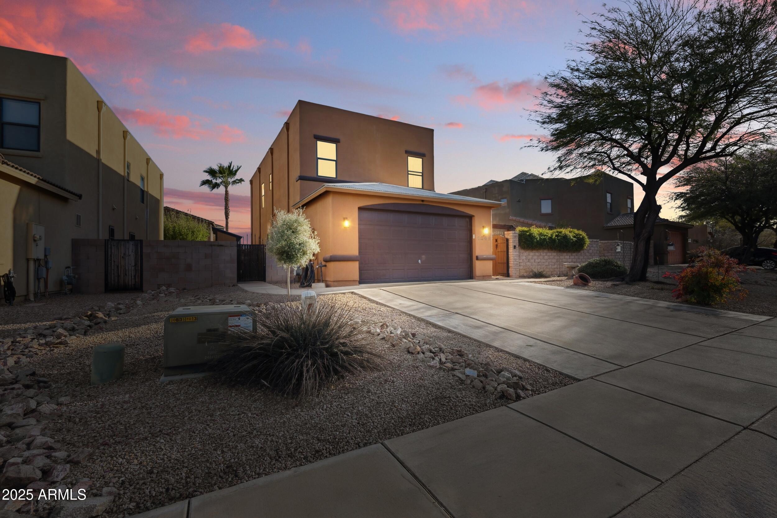 Welcome to this charming 4-bedroom, 3-bathroom home in the heart of Sierra Vista. This 2,343 sq ft residence, built in 2009, offers modern comfort with granite countertops, an updated comfort system (2023), and a new roof (2024). A spacious 2-car garage provides ample storage. Step outside to your private oasis with a self-cleaning, gas-heated pool, perfect for year-round enjoyment. The beautifully landscaped front and backyards feature a three-tiered irrigation system set to a weather station for efficiency. Nestled in a desirable neighborhood, this home blends style, convenience, and modern upgradesâ€”don't miss out on this exceptional property!