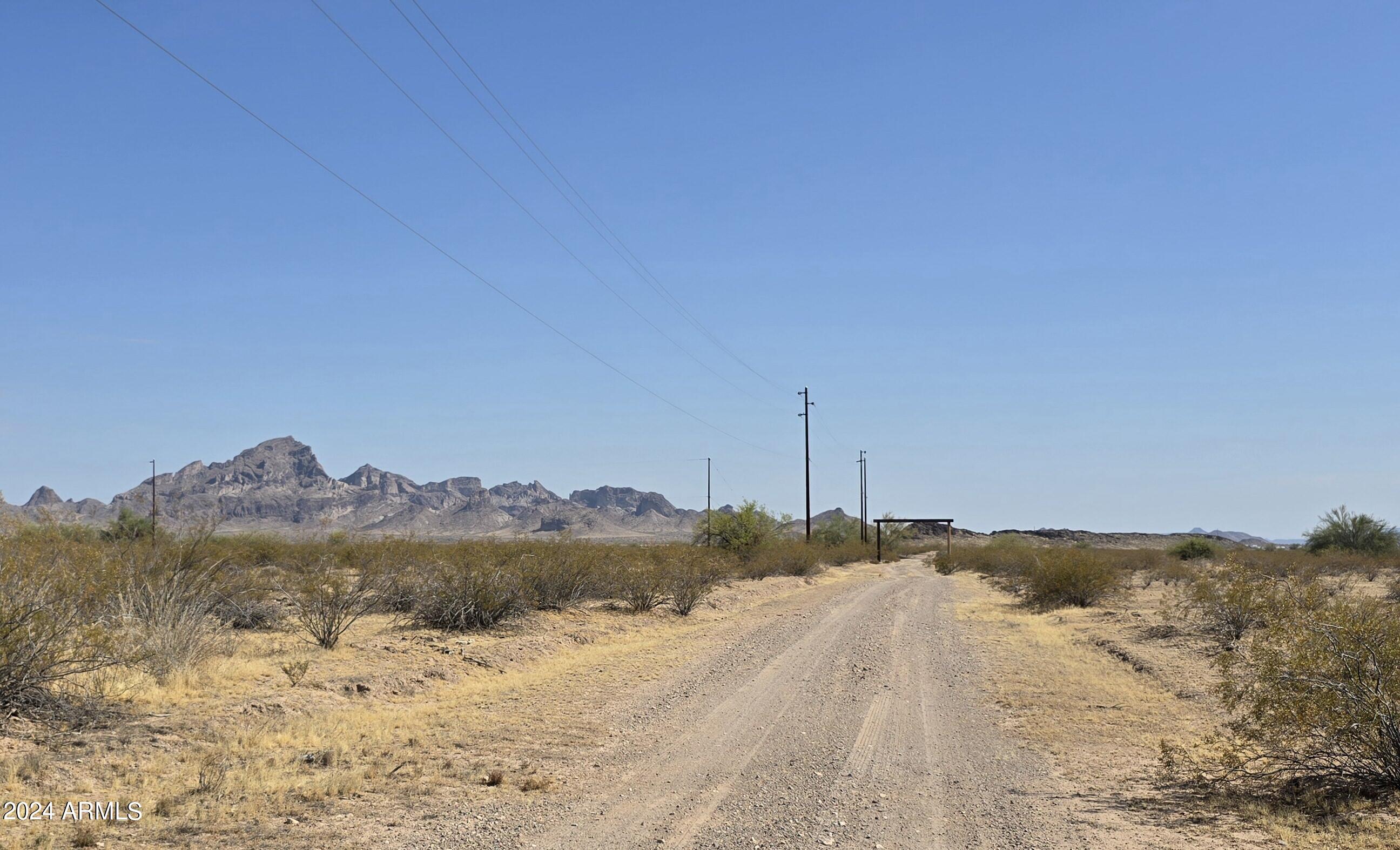 MOTIVATED SELLERS. Power located at the west boundary of this 4.425 acre parcel!  HARQUAHALA RANCHITOS--This little subdivision is very private and is surrounded by State Land. One mile south of the freeway and just north of Salome Road. It has power on 475th Ave, your West boundary. 475th Ave is also well maintained. You'll just need well and septic. This property might be your forever home or your best investment for the future! Come see the gorgeous mountain views. This is the best lot. Check it out before everyone else realizes what a gem this one is! Corners are marked. See photos.