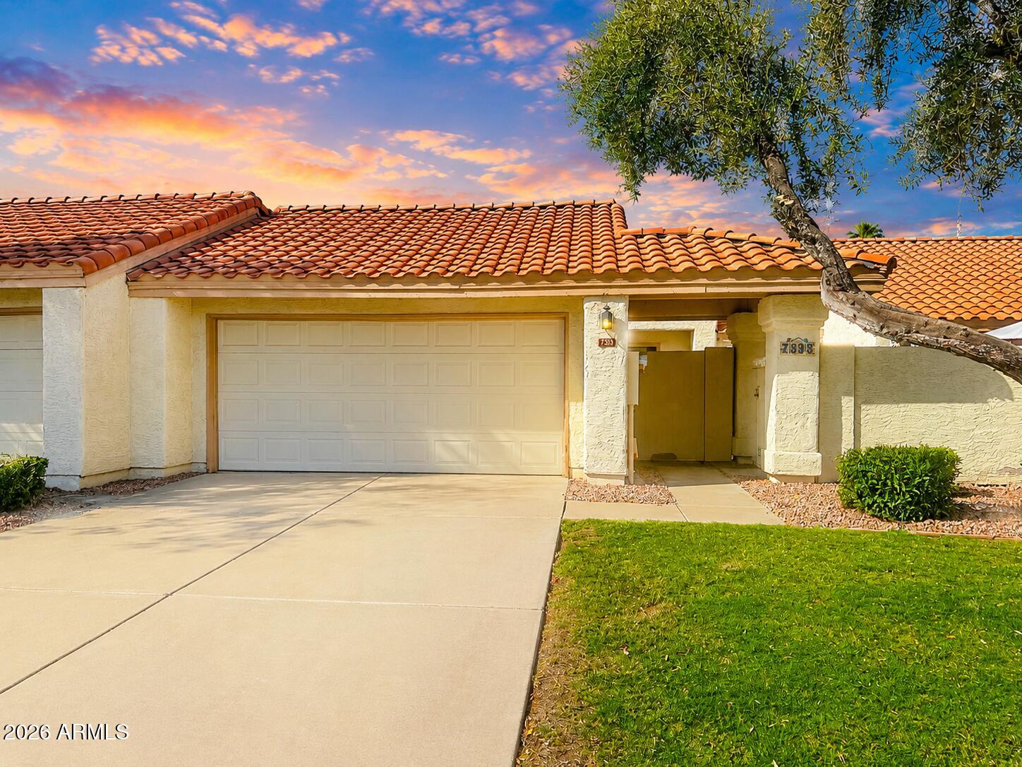 private courtyard/patio areas, creating multiple outdoor spaces to relax, entertain, or enjoy Arizona's beautiful weather. The community pool is just another reason residents love calling Parkside at the Galleria home.

Additional highlights include a newer roof (approximately 5 years old), an American Standard HVAC system, and a location that puts you close to shopping, dining, freeways, Arizona State University, Sky Harbor Airport, and everything Tempe has to offer.

Rarely does a home combine this much privacy, character, and location at such an attractive price point. Come see why so many residents love living in Parkside at the Galleria before this opportunity is gone.