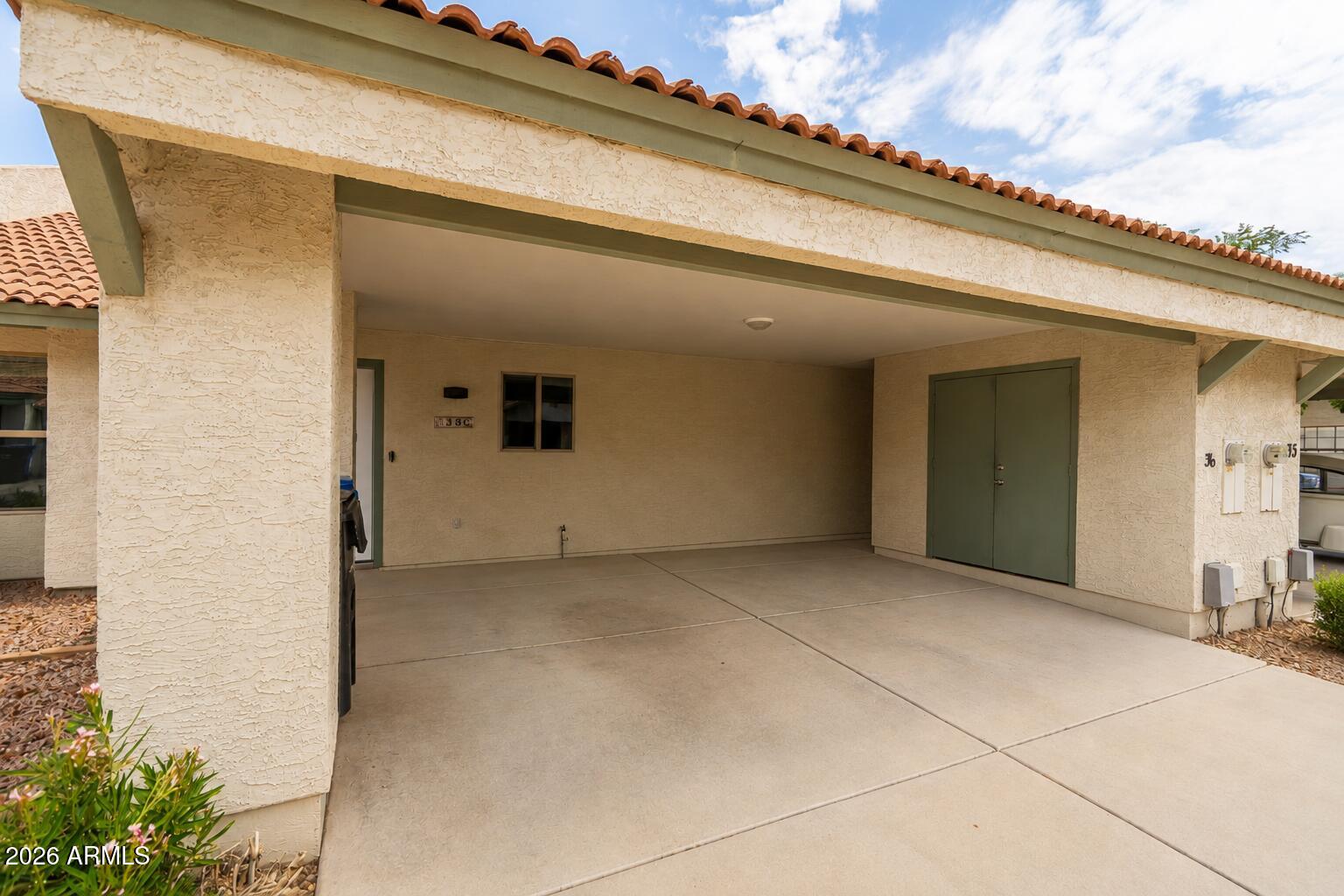 Beautifully updated single-level patio home in the desirable Sun View Patio Homes community! This move-in ready 2-bedroom, 2-bath home features a bright, open floor plan with numerous recent improvements. The kitchen was completely remodeled in 2026 with new cabinetry, countertops, and finishes. Both bathrooms were renovated in 2025 with modern fixtures and finishes. Additional upgrades include new energy-efficient windows installed in 2025 and a new A/C system installed in November 2024 for added comfort and peace of mind. Enjoy a private patio, covered parking, and access to the community pool. Conveniently located near shopping, dining, parks, and major freeways in the heart of Gilbert.