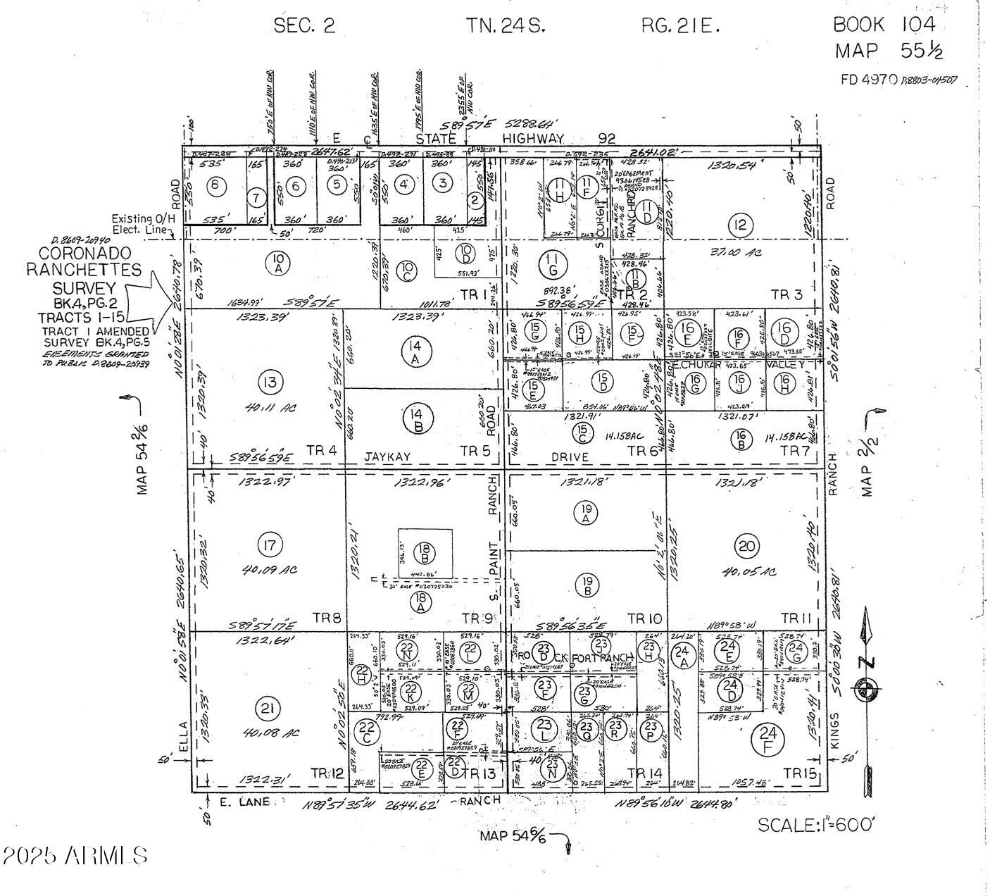 CORONADO RANCHETTES - Land