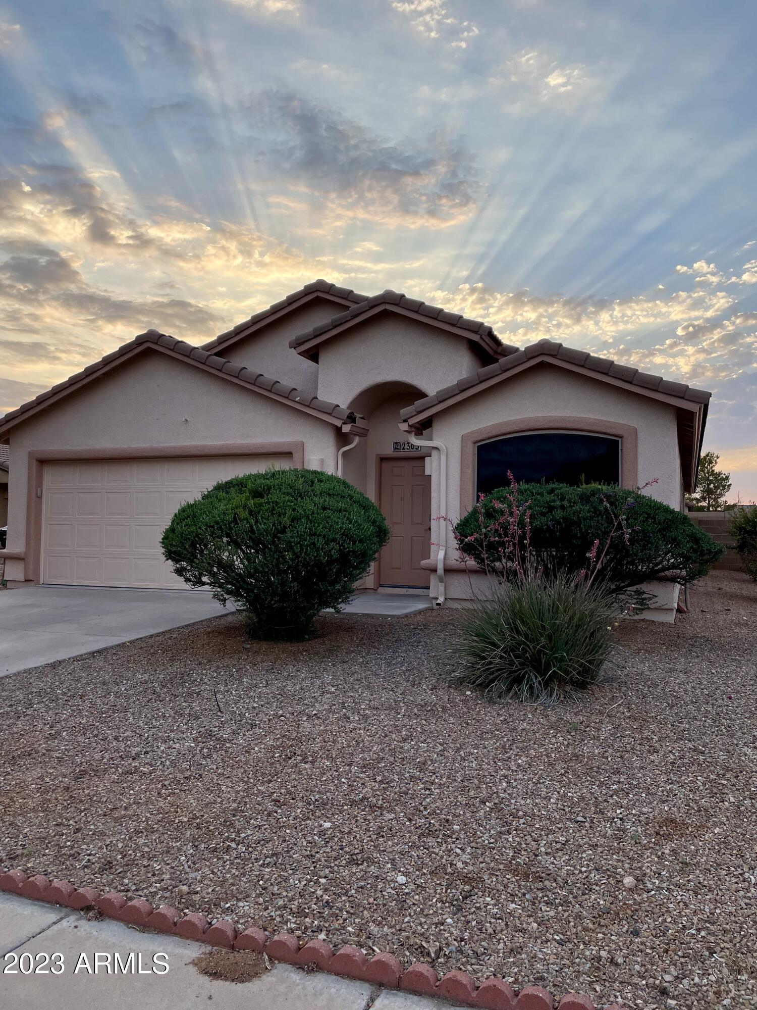 Welcome to your dream home in Copper Sky! This 4-bed, 2-bath residence offers 1,893 sq ft of modern comfort. It's perfect for entertaining with new tile flooring, spacious living and family rooms, and a well-appointed kitchen. The serene primary suite and three additional bedrooms provide space and convenience. The private backyard features artificial turf. With a 2-car garage and central heating/cooling, this home has it all. Conveniently located near amenities, including shopping centers, restaurants, parks, and schools. Don't miss out on this incredible opportunity in Copper Sky. Contact me now to make it your forever home!