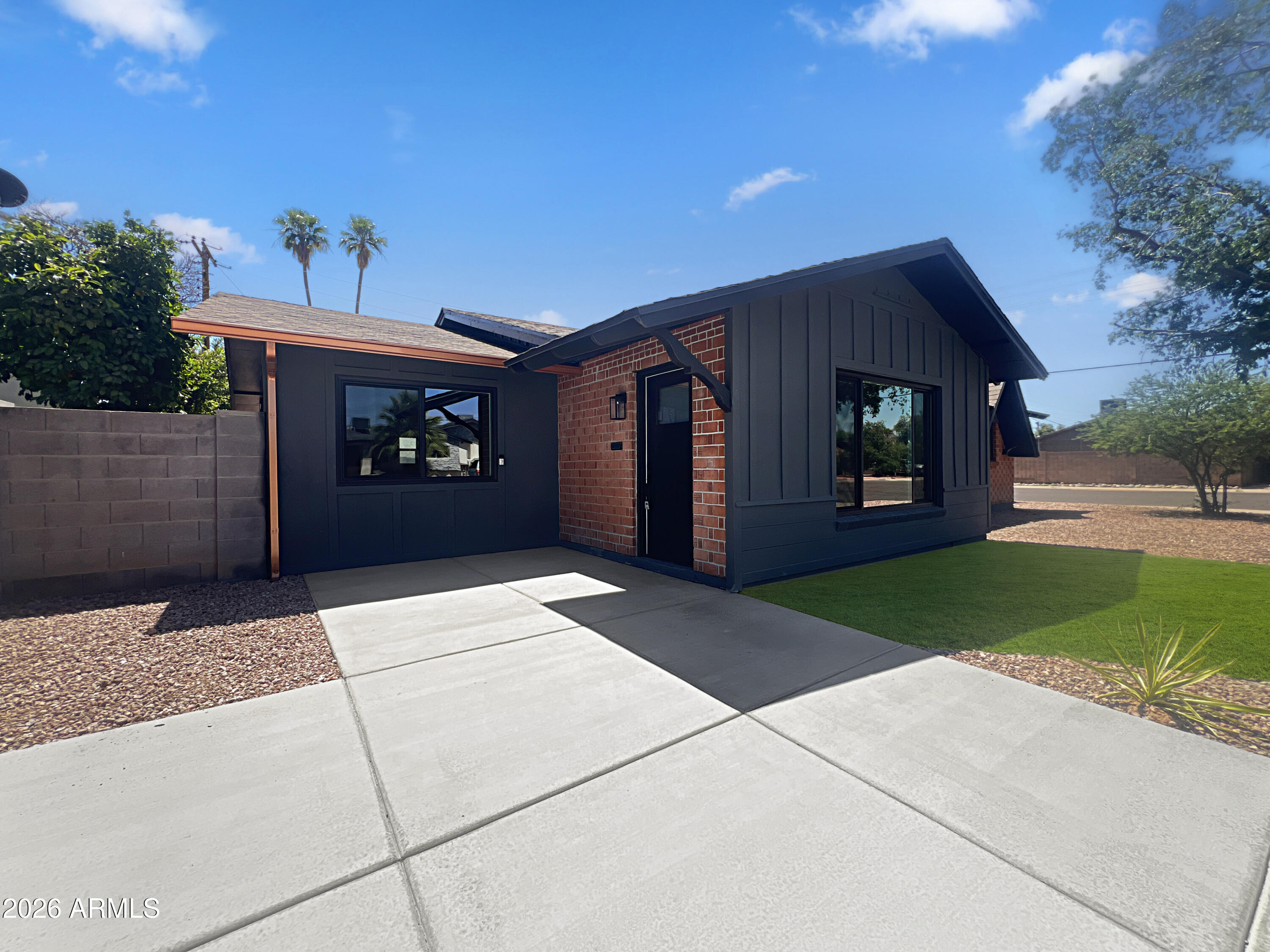 Fully renovated, turn-key home in prime South Scottsdale. This move-in-ready property features a clean, modern design with a highly functional layout perfect for immediate occupancy or rental income. Upgrades include brand-new vinyl double-pane energy-efficient windows, new copper gutters , a new concrete driveway, private motorized gate entry, and a carport with durable epoxy flooring , new appliances , smart fridge and much more Positioned just minutes from Old Town, top dining, shopping, and major freeways--this is one of the most desirable pockets in Scottsdale. Don't miss this opportunity. Ideal for both homeowners and investors looking for strong value in a high-demand area.