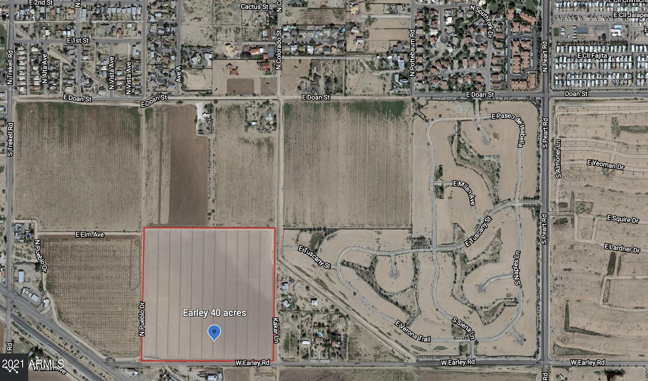 THE SOUTHEAST QUARTER OF THE SOUTHWEST QUARTER OF SEC 28-06S-06E, 40 ACRES - Land