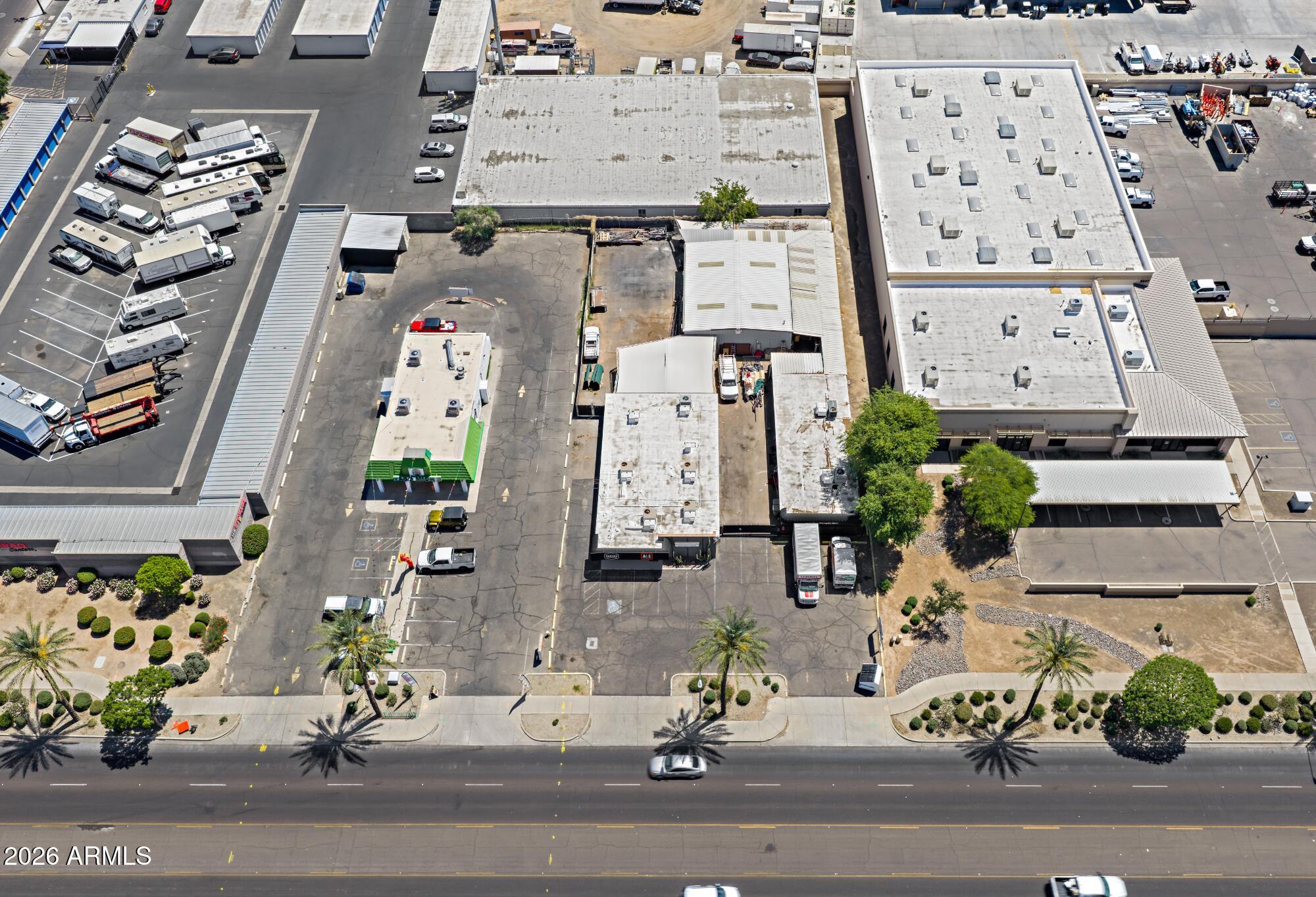 The property located at 5541 N 59th Avenue consists of a ±5,975-square-foot commercial building situated on a 0.46-acre (±20,000
square foot) parcel. The site is zoned C-2, allowing for a wide range of commercial, retail, and service-oriented uses, providing flexibility
for both investors and future tenants.
Positioned in Glendale, Arizona, the property benefits from a strong West Valley location within the greater Phoenix metropolitan area,
offering convenient access to surrounding commercial corridors and regional transportation routes.