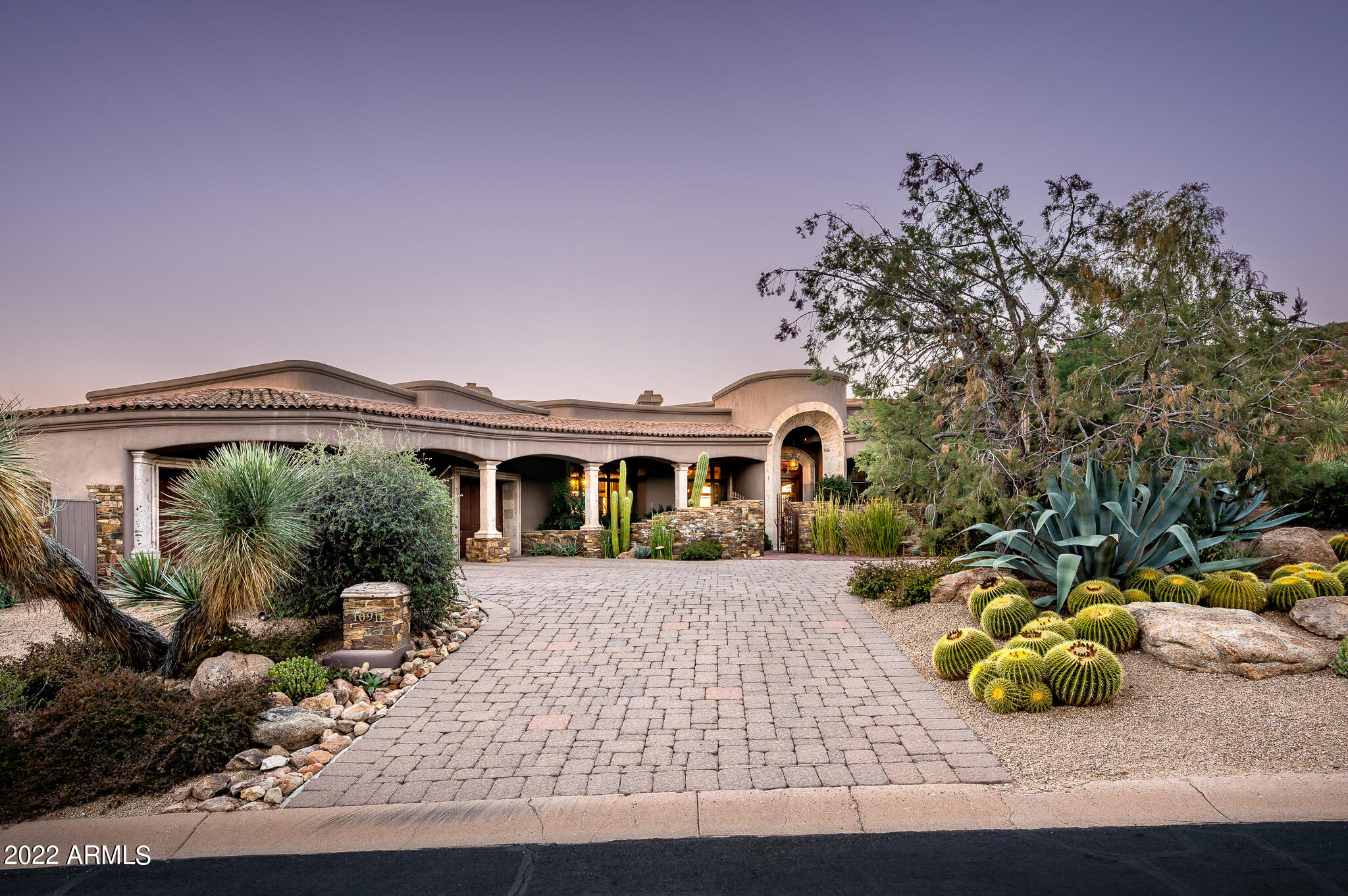 Golf Membership is available with this home. Authentic European Mediterranean-style masterpiece. Elegance abounds from this Lee Hutchison design/Phil Smith custom home. Nestled on one of the premier home sites in all of Desert Mountain, the views are endless. Large beams, Pietra stone floors, Cantera stone accents, custom cabinetry are just some of the superb details in this exquisite home. No detail has been overlooked, from the gourmet kitchen to the cherry wood floors in the study. This home offers superb craftsmanship, finishes, and some of the best views in all of the ''Valley of the Sun'' to enjoy from over 2,500 sf of covered patios.
