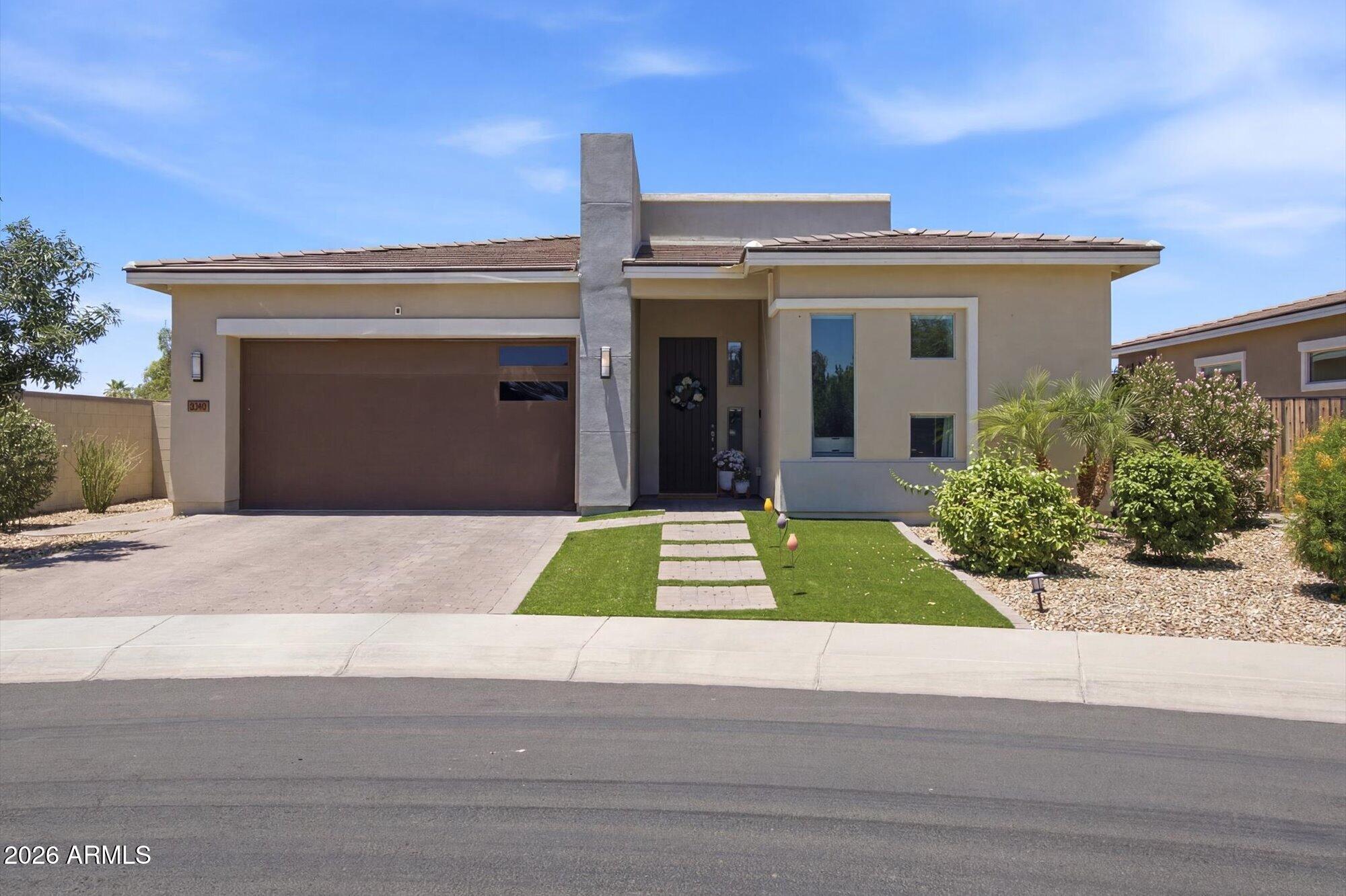 Welcome to this beautiful 3-bedroom, 2-bath home featuring a versatile den, perfect for a home office, playroom, or guest space. The open floor plan offers comfortable living and entertaining, while the spacious primary suite provides a relaxing retreat. An oversized 3-car tandem garage offers plenty of room for vehicles, storage, or hobbies. Situated on a desirable east-west facing lot at the end of a cul-d-sac, this home enjoys abundant natural light and energy-efficient sun exposure throughout the day. Move-in ready and waiting for you!