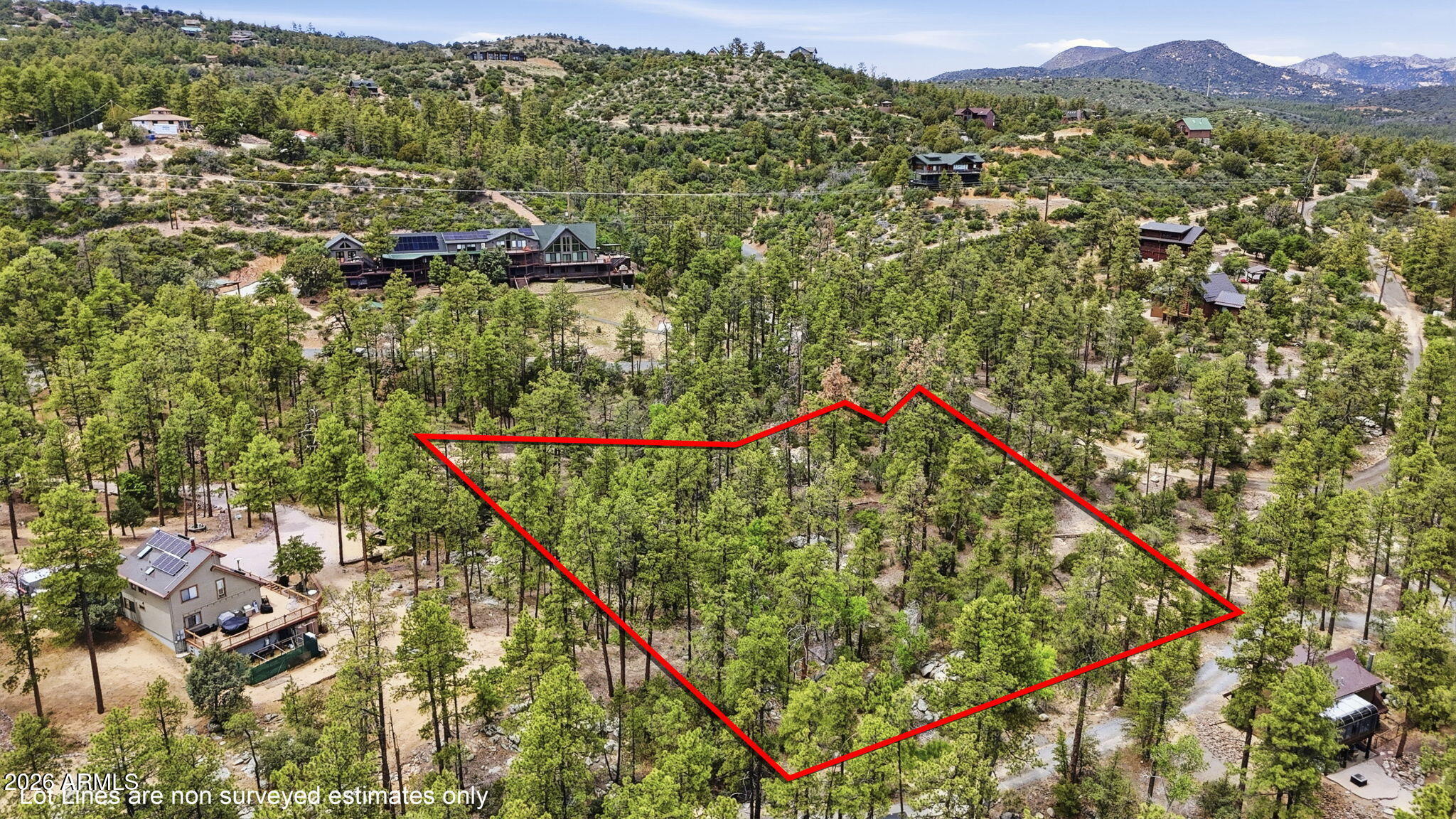 This is your opportunity to purchase a large 2.88 acre treed lot in the highly desirable Highland Pines community on Highland Pines Water! If you are looking for a spot to build your dream home tucked under the Ponderosa Pines, you found it! With a gentle slope, natural beauty in every direction, and plenty of room to create your ideal mountain retreat, this property offers the perfect blend of privacy and accessibility. Enjoy the peaceful feel of the pines while still being just minutes from downtown Prescott, shopping, dining, and recreation. Whether you envision a full-time residence or a weekend escape, opportunities like this in Highland Pines are becoming increasingly rare.