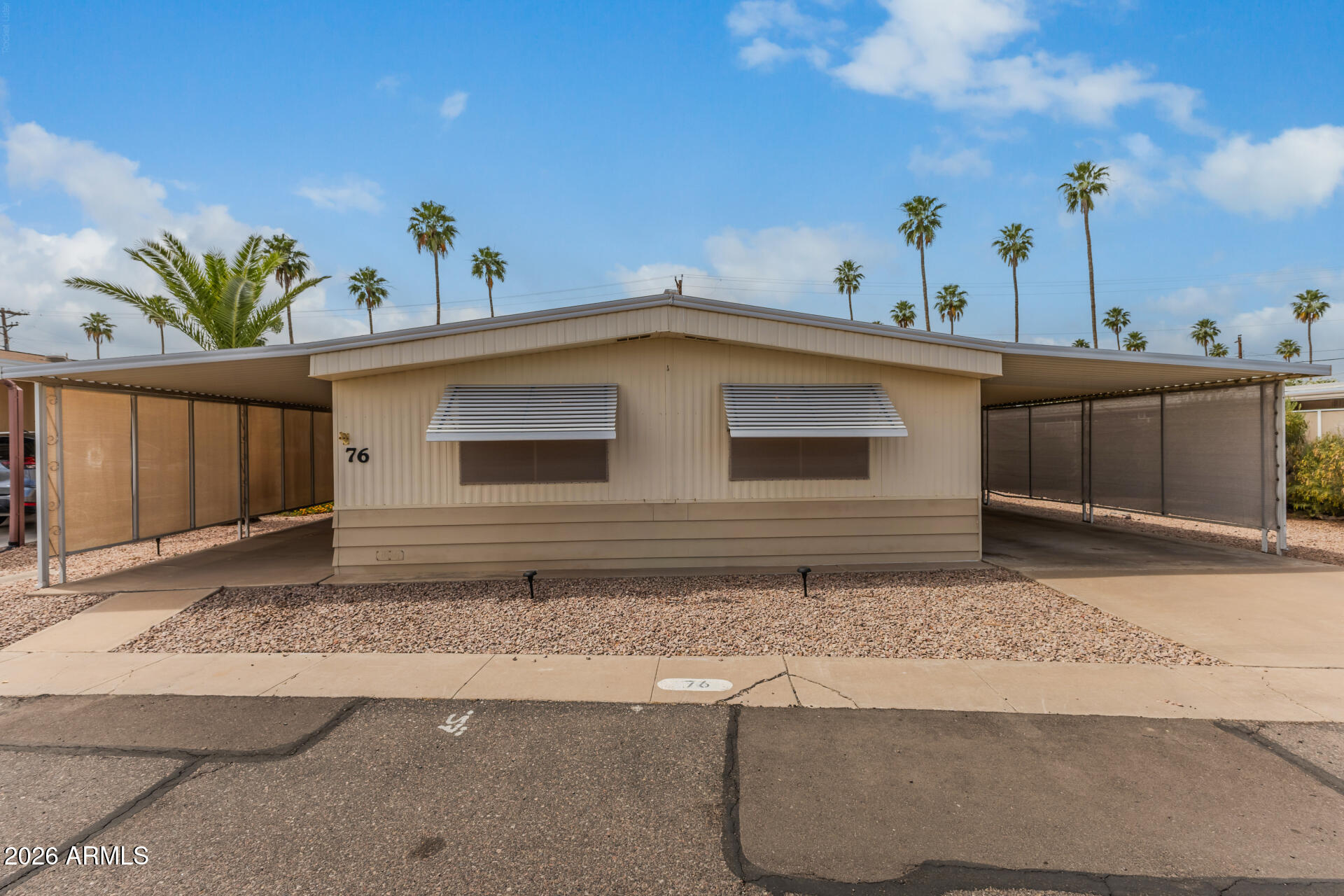 This cozy manufactured home in the GATED 55+ community of Brentwood West offers comfortable living in a friendly, active environment. Featuring 2 bedrooms and 2 bathrooms within 1,056 sq. ft., this DOUBLEWIDE home includes a carport and patio--perfect for relaxing and entertaining. Currently under remodel, the home will soon boast new laminate flooring, granite countertops, central AC, a walk-in shower, modern appliances, and more, ensuring a fresh and updated space. Community amenities abound, including a swimming pool, clubhouse, spa, sauna, horseshoes, bocce ball, shuffleboard court, billiard room, library, laundry facilities, fitness center, and boat/RV storage--everything you need for a vibrant, active lifestyle. Don't miss out!
