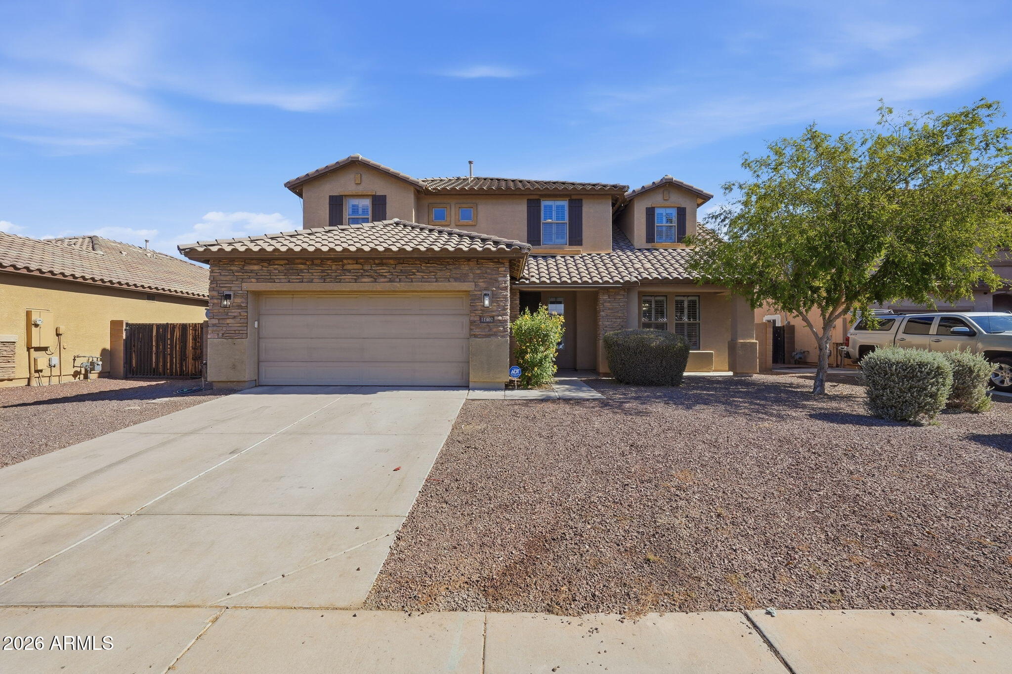 Tucked into Garden Lakes' Donatela neighborhood, this 5-bed, 3.5-bath two-story is the rental everyone's about to ask about! Formal dining, an eat-in kitchen with quartz counters and glass-tile backsplash, fresh paint and flooring throughout, an oversized loft, private office, and a primary suite with a huge walk-in closet. Covered patio, RV gate, and a 3-car garage outside. Minutes from Garden Lakes' lakes and trails, Friendship Park, Gateway Pavilions shopping, Downtown Avondale, and Litchfield Park's Wigwam Resort, with I-10 and the 101 close by. Details are limited for now -- reach out before this one's gone.